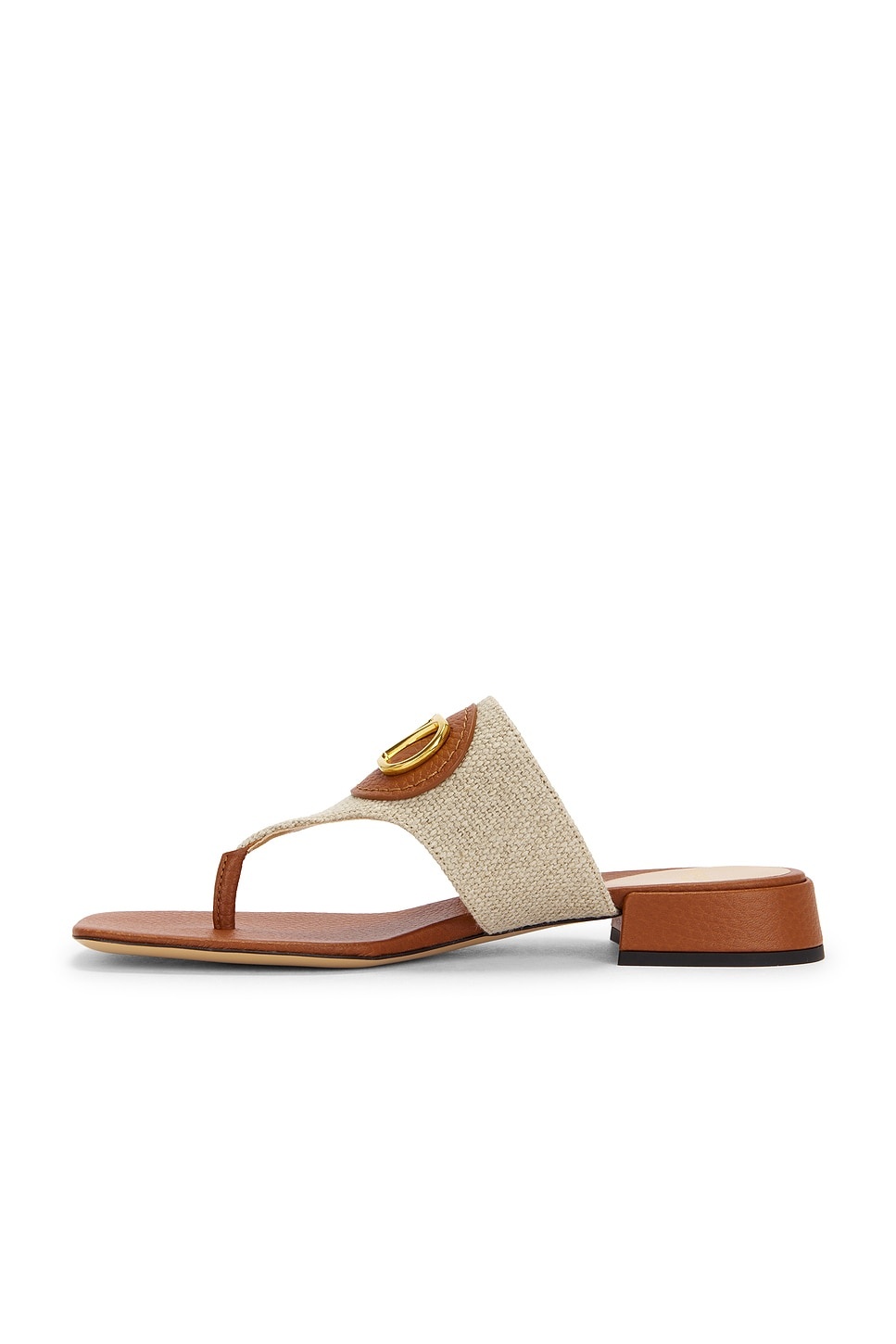 V Logo Signature Thong Sandal - 5