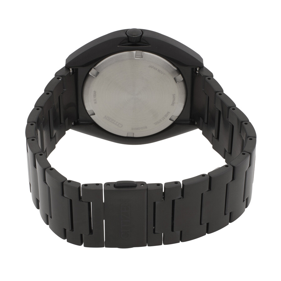 Citizen - Open Box - Citizen Eco-Drive 365 Quartz Black Dial Men's Watch BN1015-52E - 3