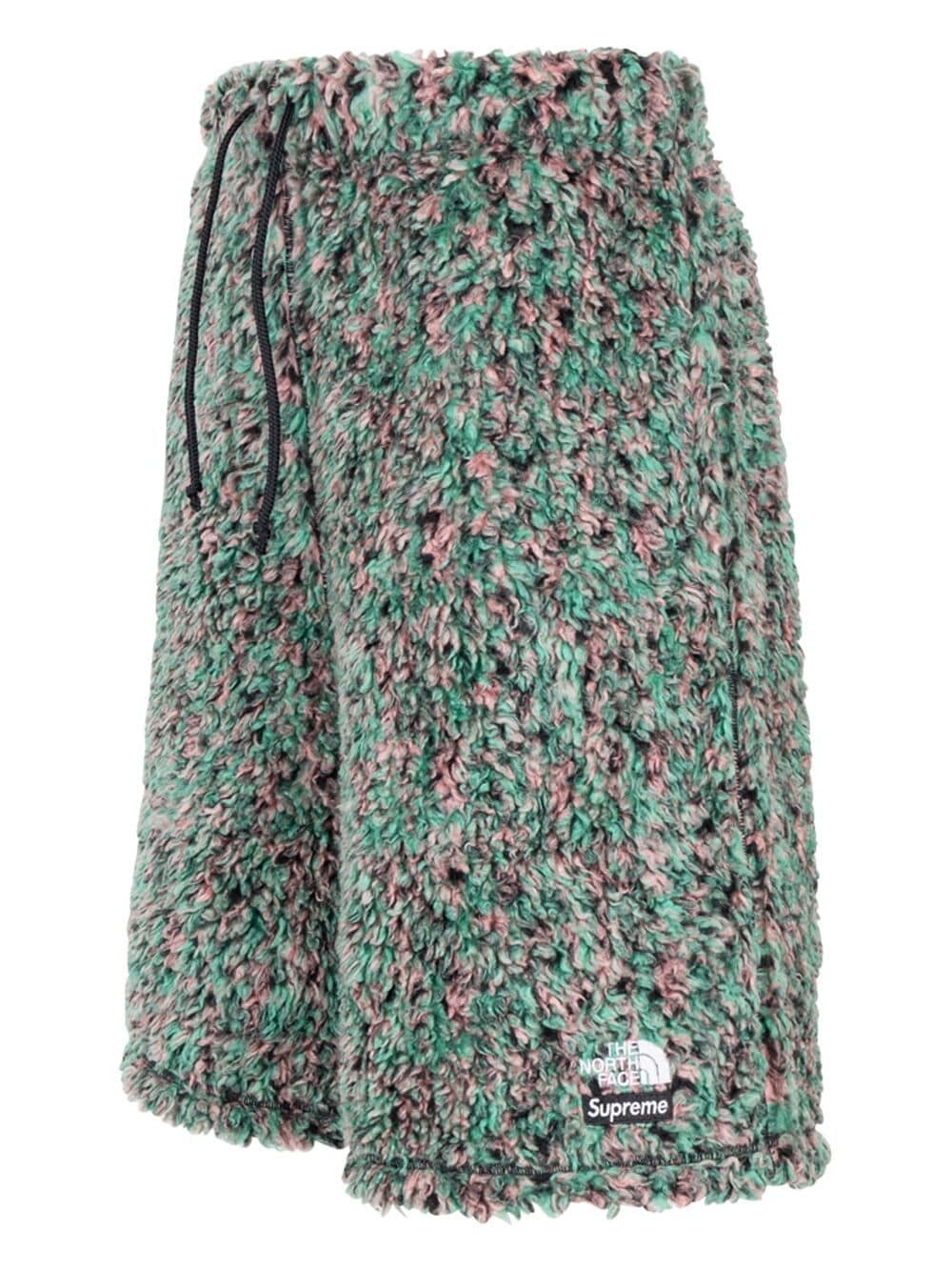 x The North Face high-pile fleece shorts - 3