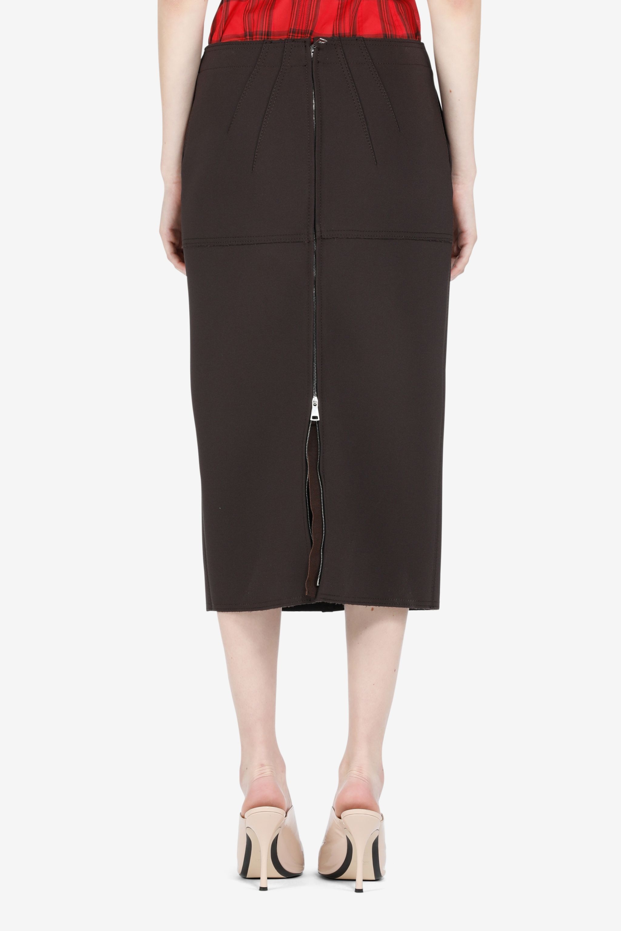 TAILORED PENCIL SKIRT - 2