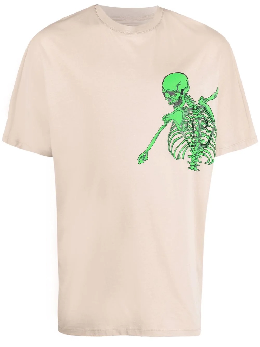 logo crew-neck T-shirt - 1