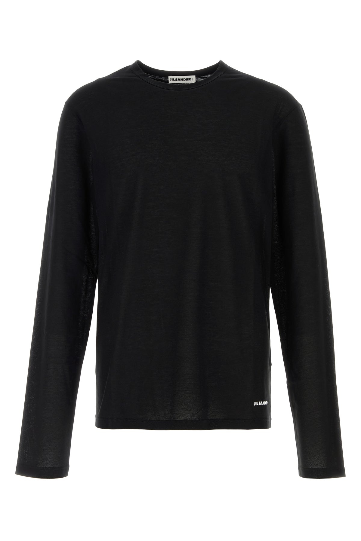 Black cotton t-shirt - 1