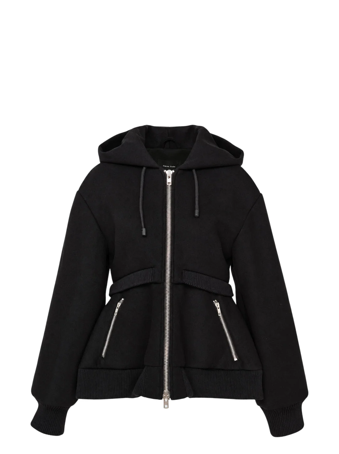 Sculpted Double Hem Zip Jacket - 1
