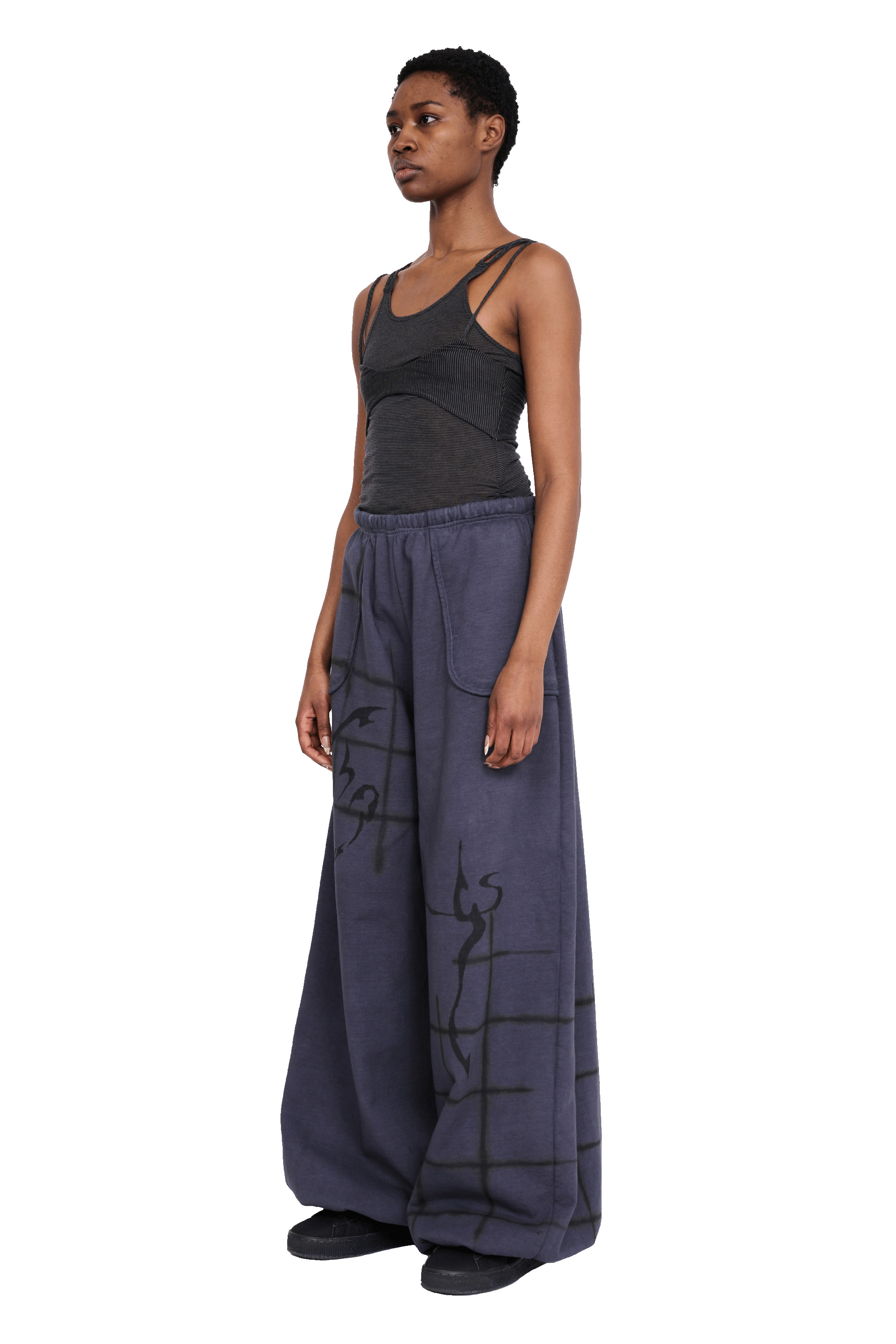 CHARCOAL BALLOON SWEATPANT - 7