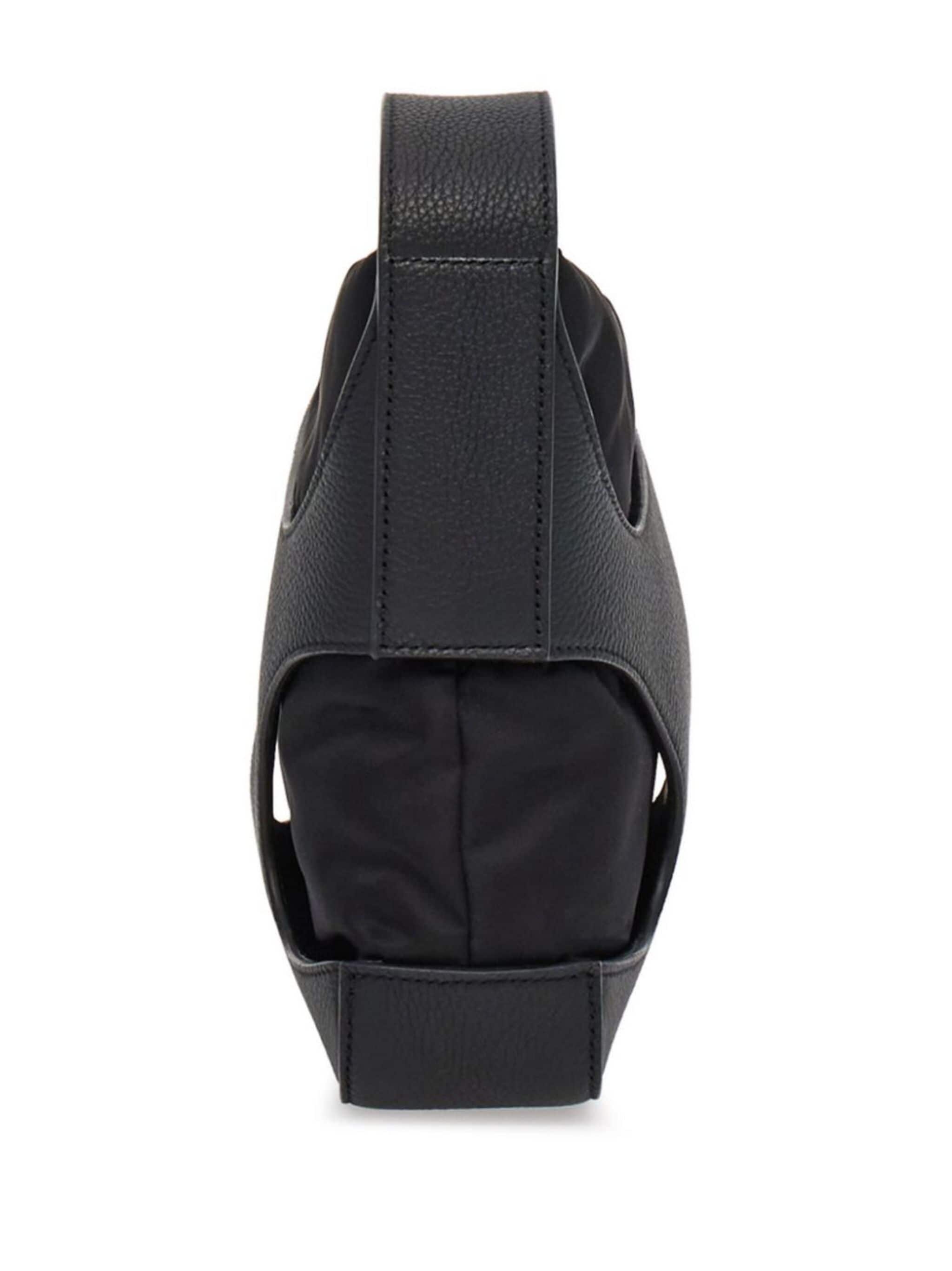 cut out-detail leather crossbody bag - 4