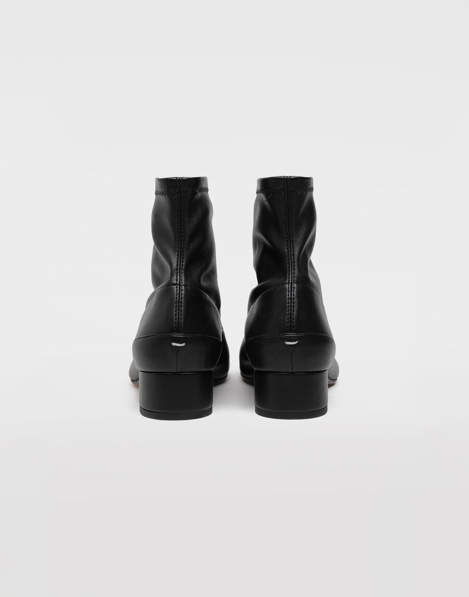 Tabi faux leather sock boots - 4