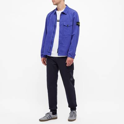 Stone Island Stone Island Garment Dyed Zip Shirt Overshirt outlook