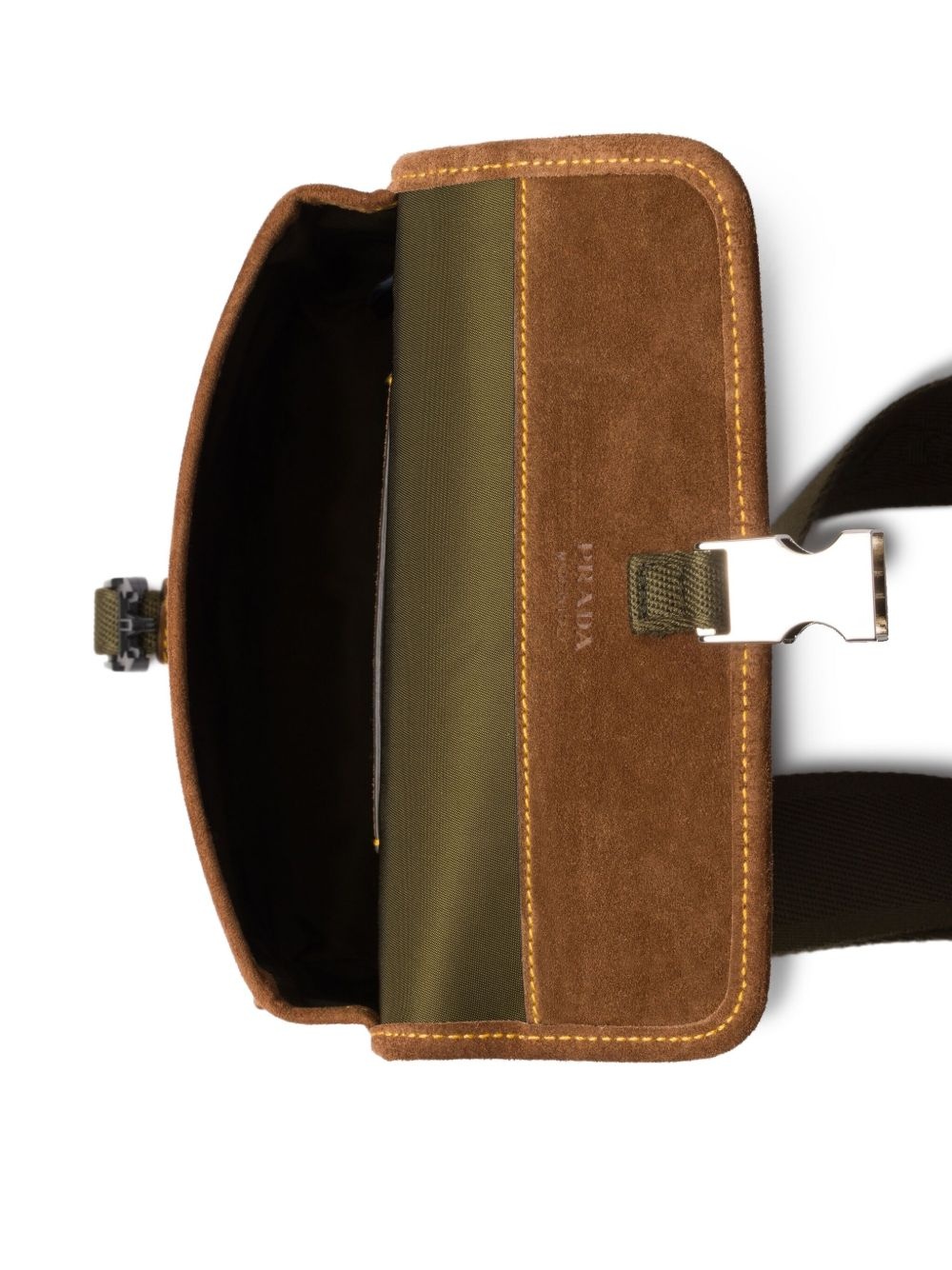 canvas flap shoulder bag - 3