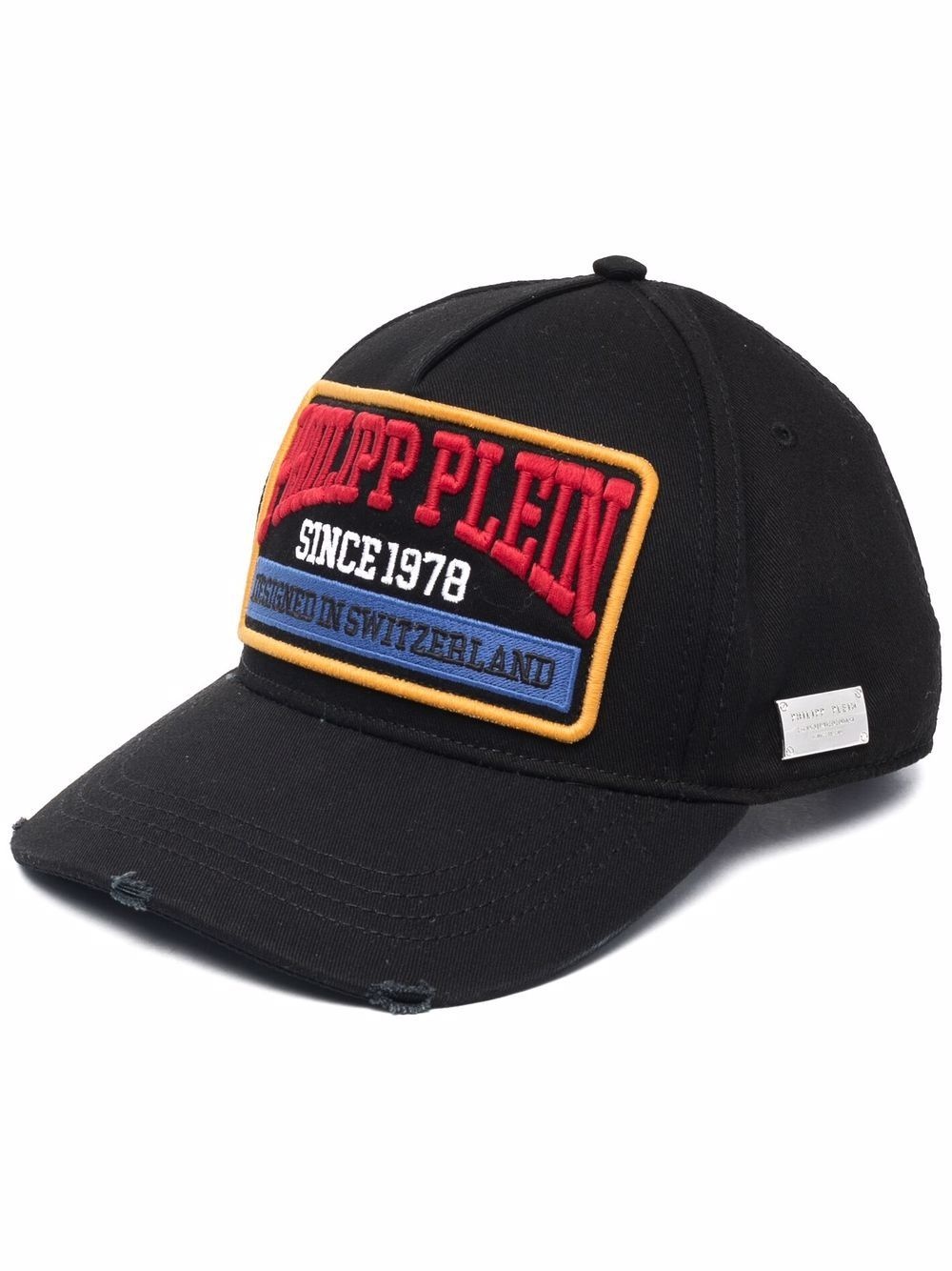 logo-patch slogan cap - 1