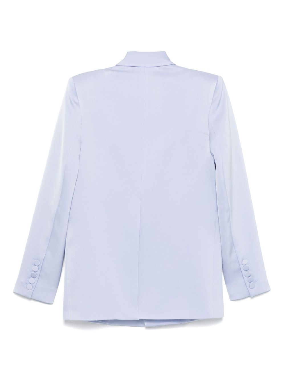 satin crepe blazer - 2