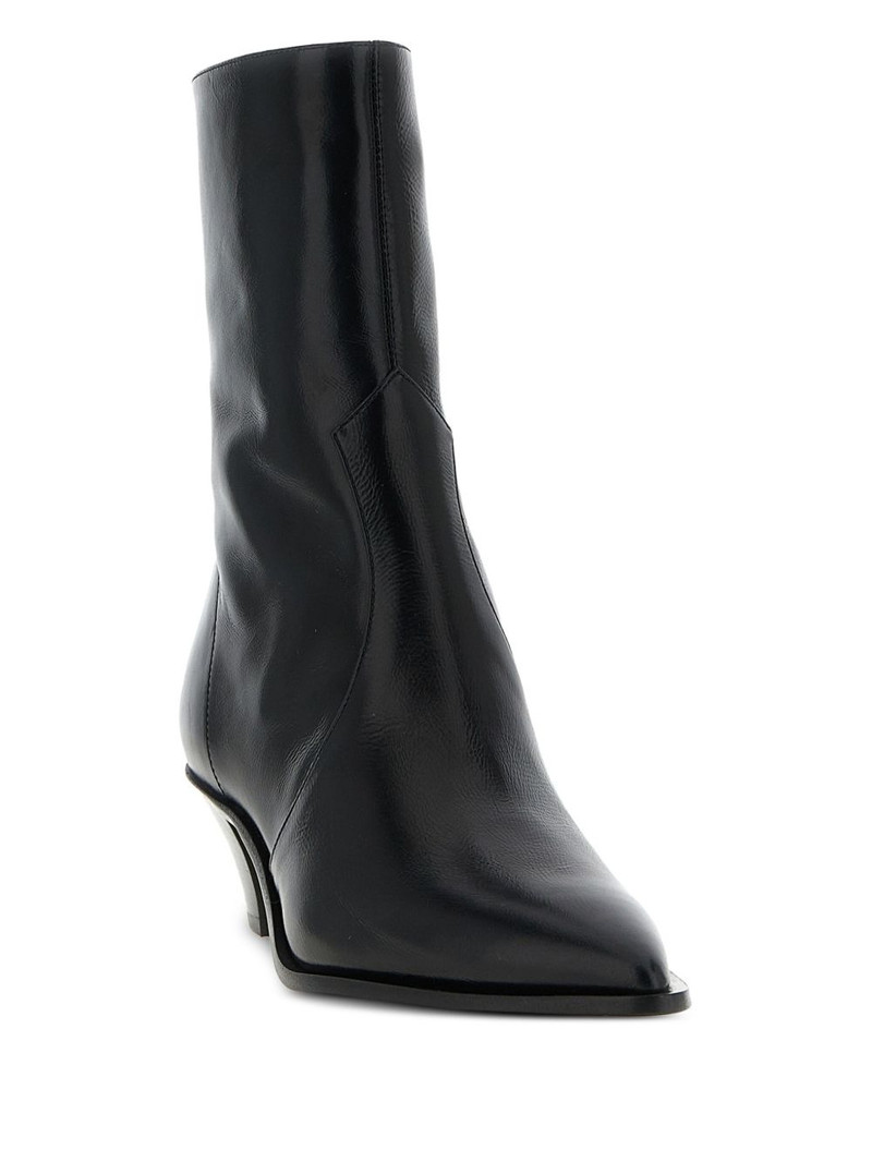 AQUAZZURA pointed-toe zip boots outlook