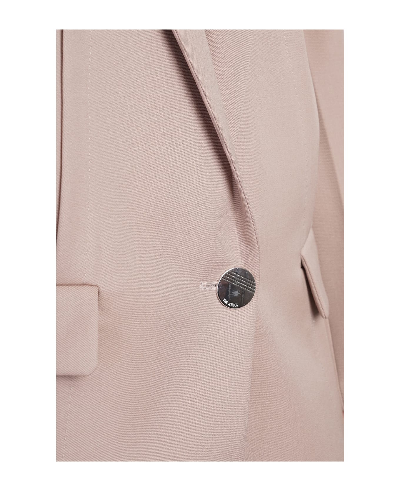 Glen Blazer In Beige Wool - 5