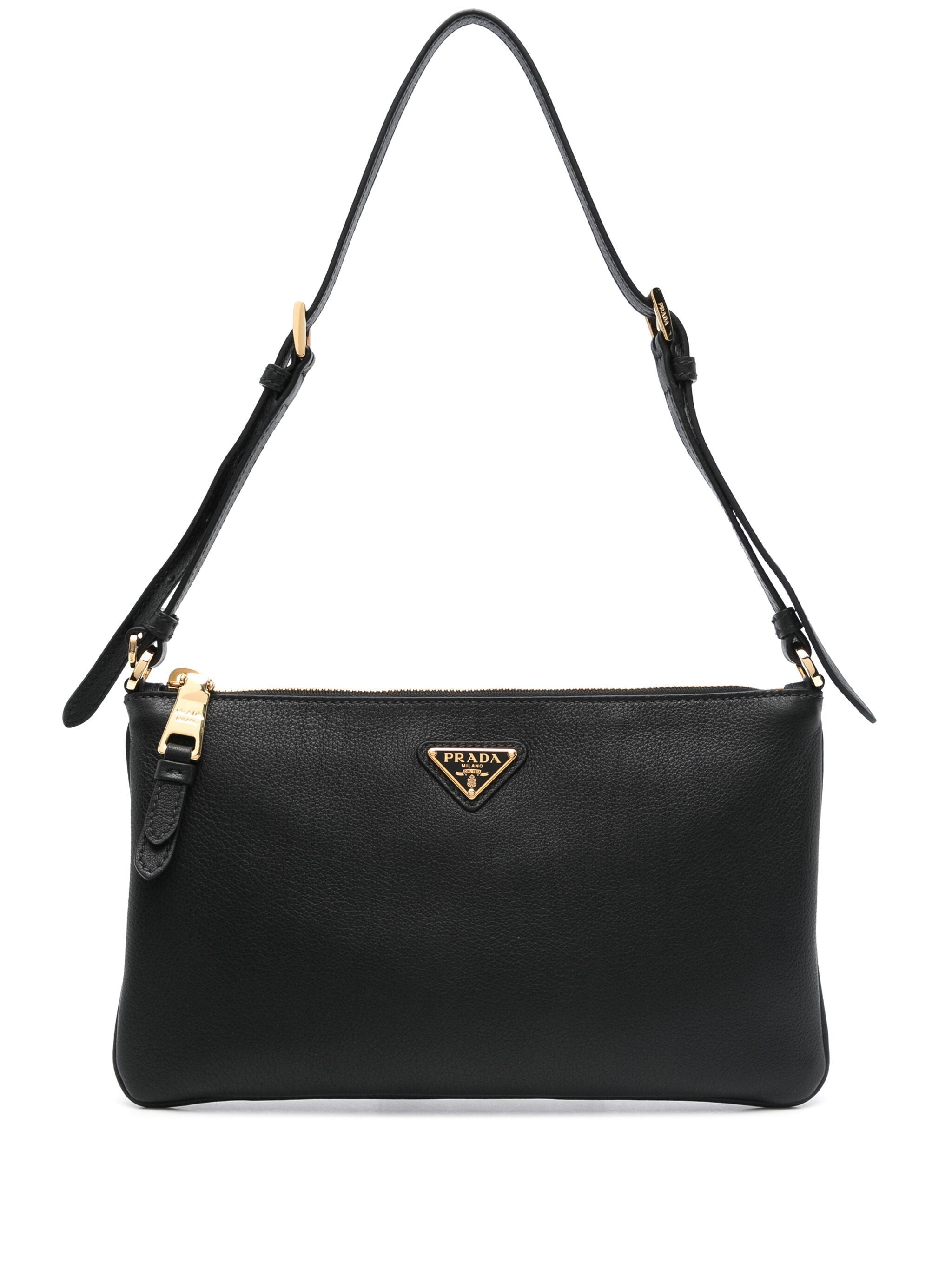 Prada Triangle-logo Shoulder Bag - 1