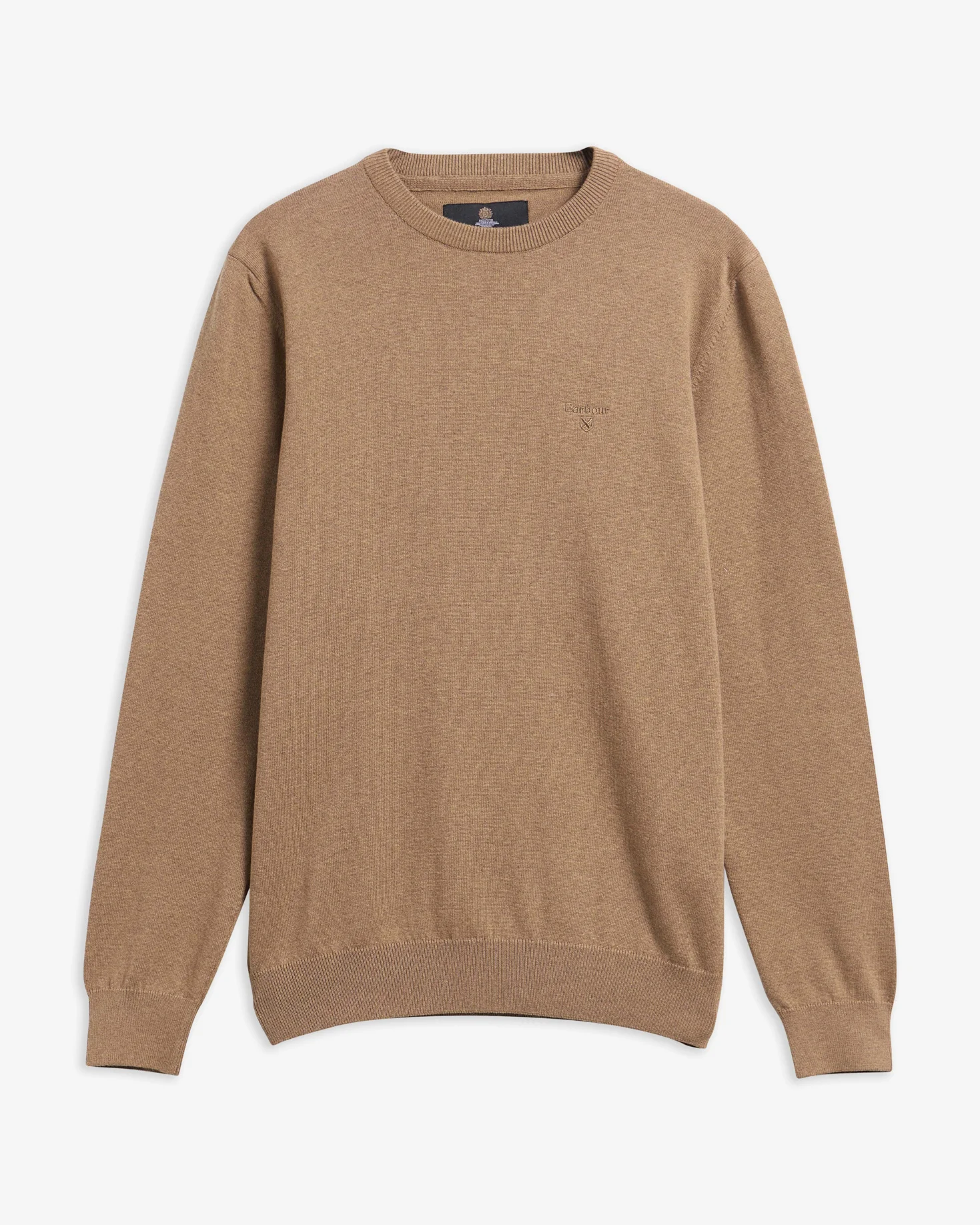 Pima Cotton Crew-Neck Jumper - 1