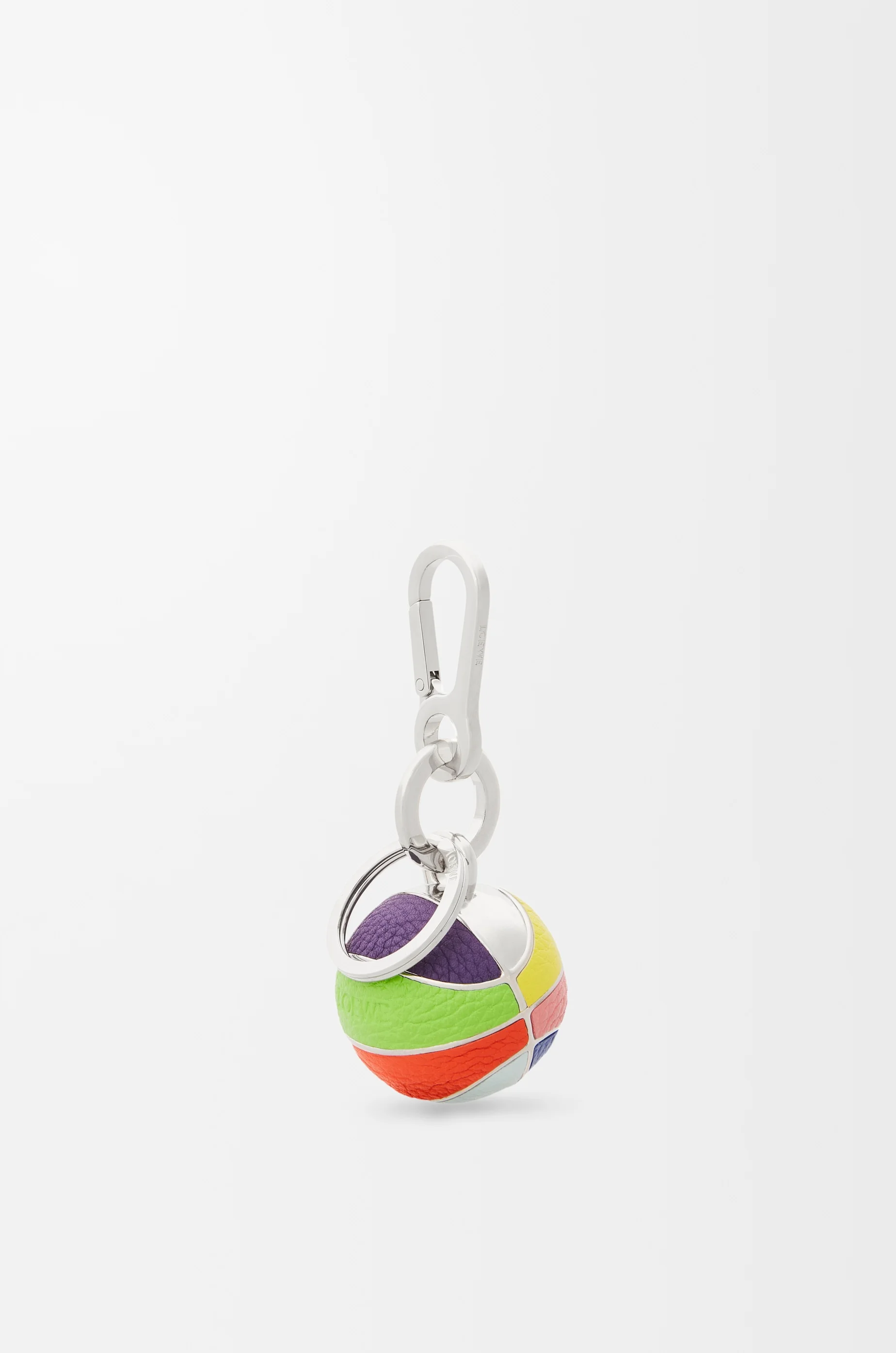 Basketball charm in calfskin and metal - 1