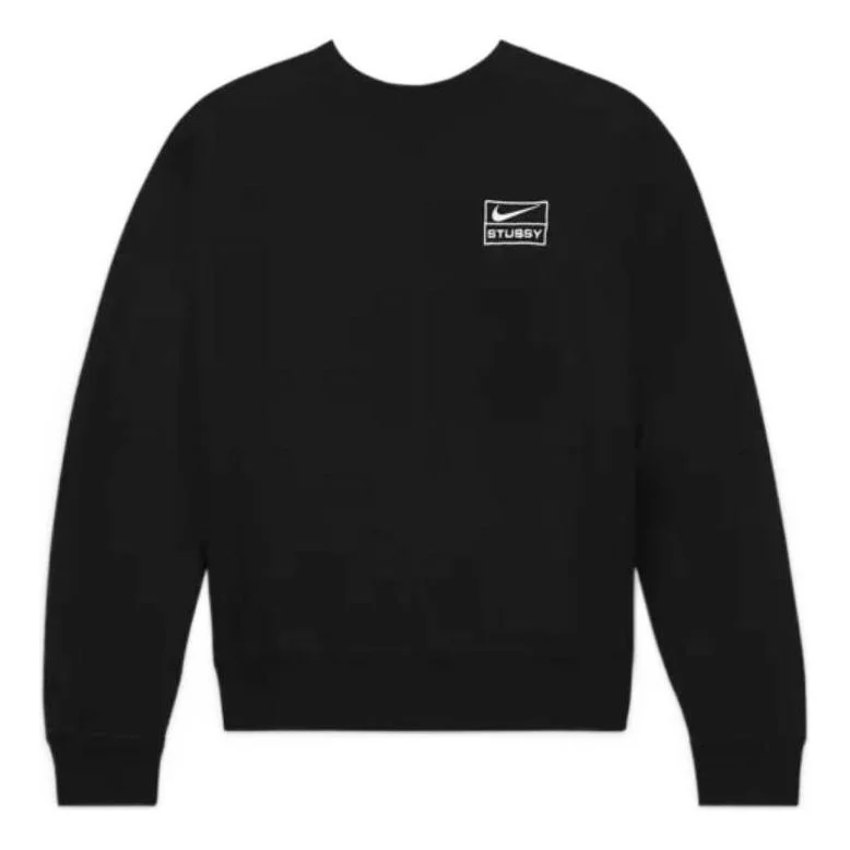 Nike x Stussy SS23 Logo Sweatshirt 'Black' DO5310-010 - 1