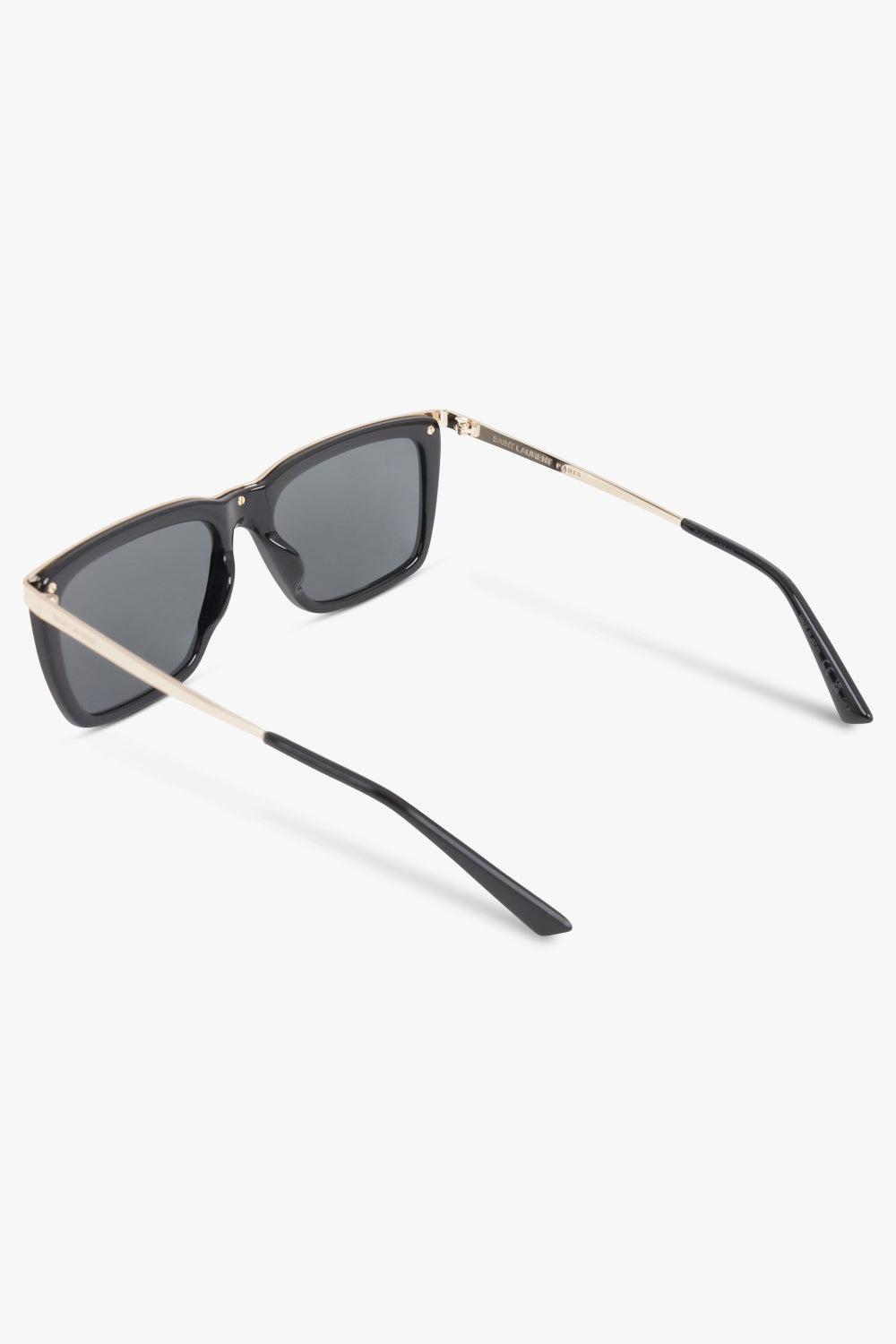 SL 765 RECTANGLE SUNGLASSES | BLACK/GOLD - 3