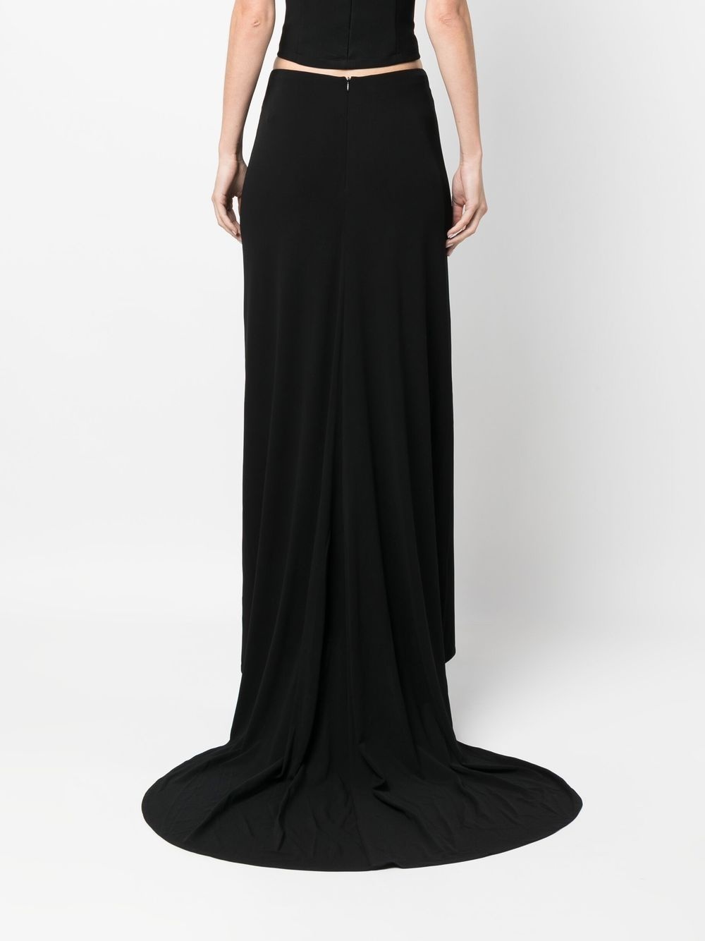 asymmetric maxi skirt - 4