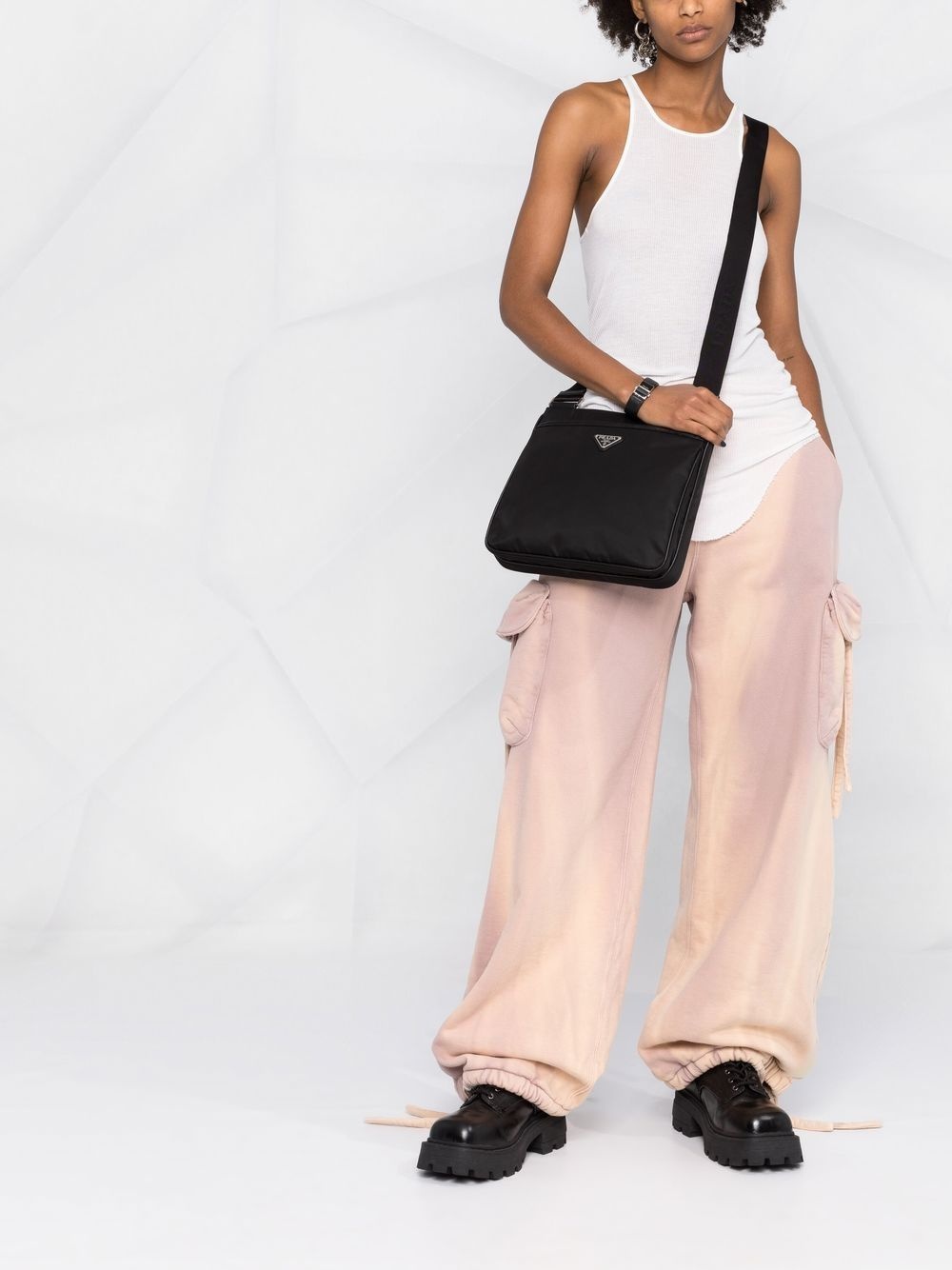 Re-Nylon messenger bag - 2