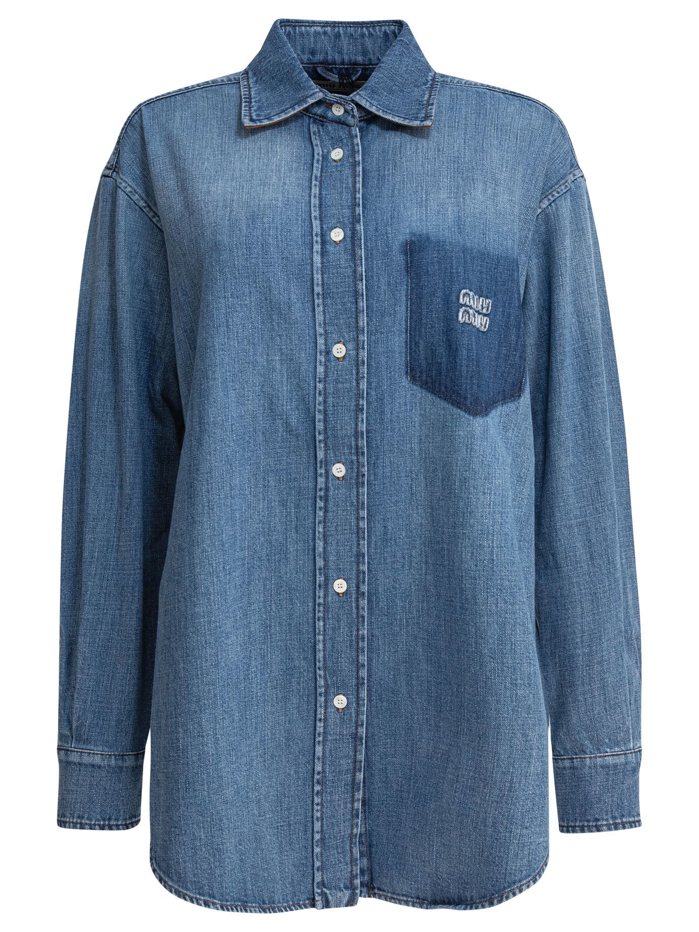 Miu Miu Denim Shirt - 1