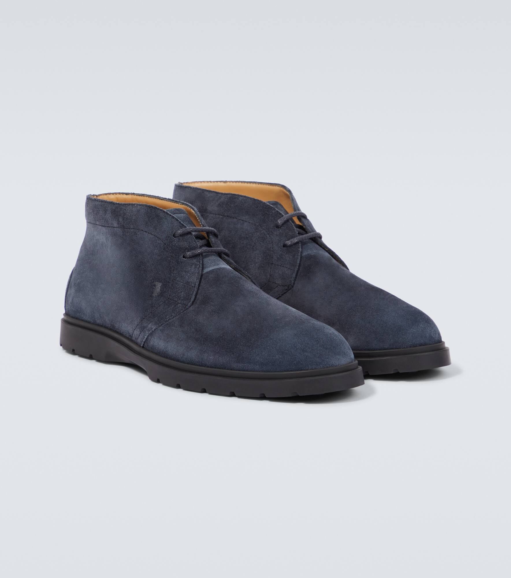 Suede desert boots - 5