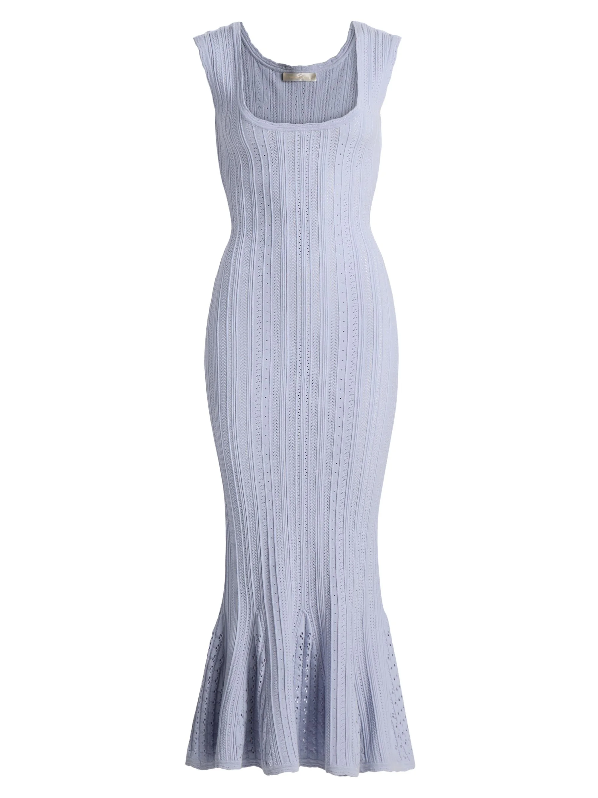 Women's Tayleen Pointelle Midi-Dress - Moonwash - 1