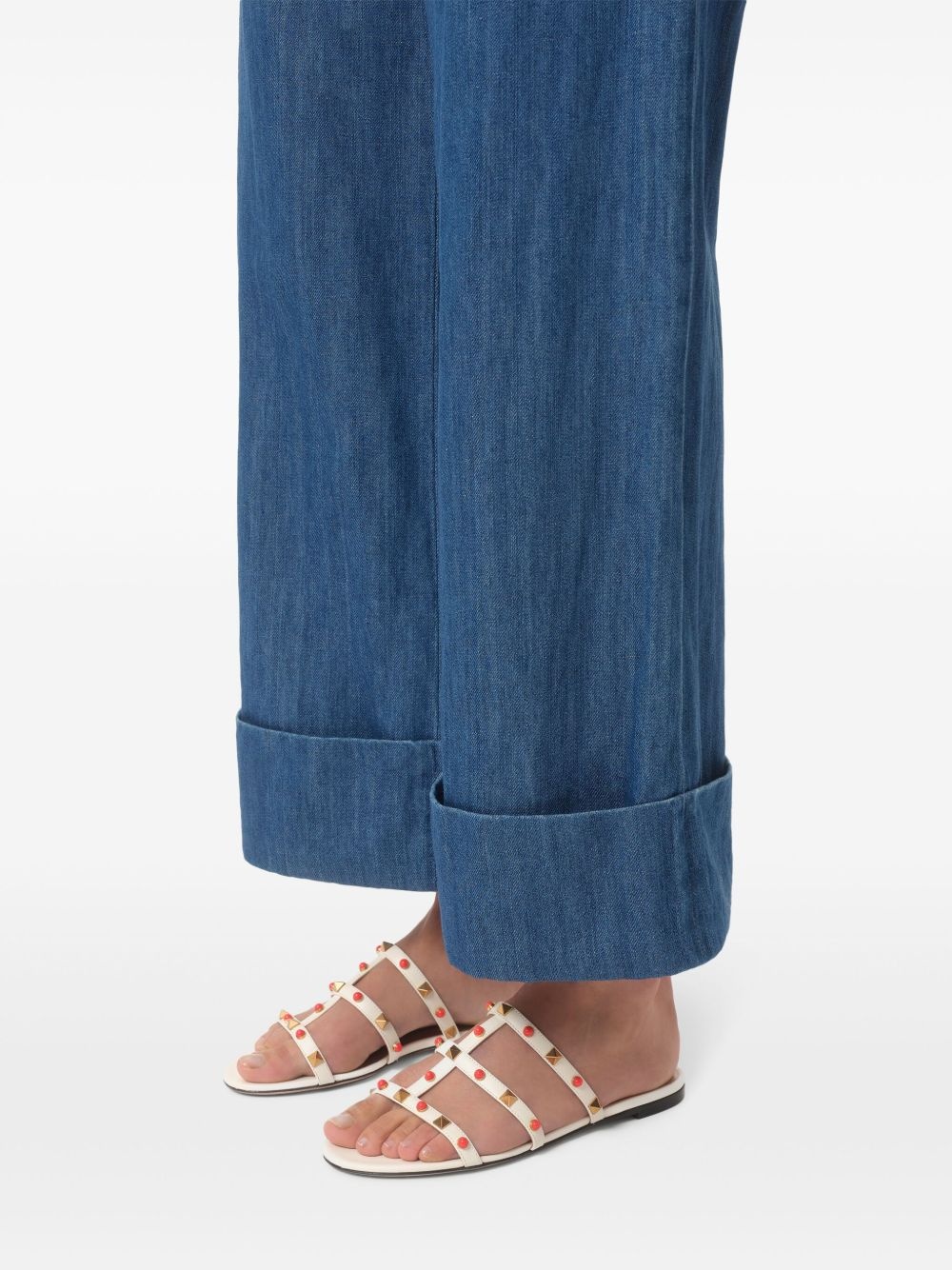 rockstud sandals - 7