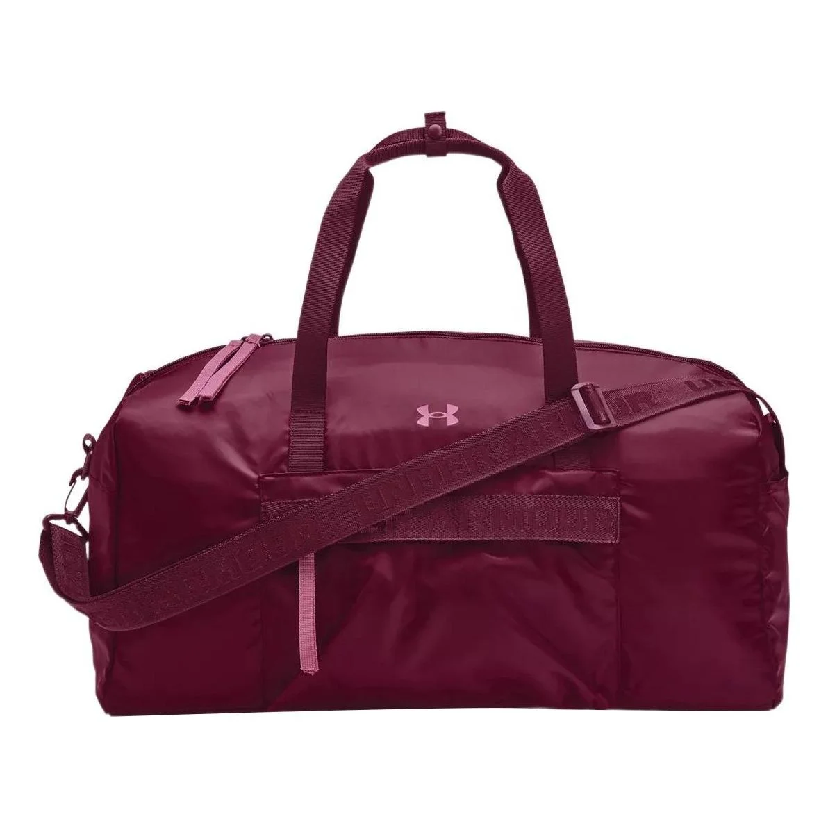 (WMNS) Under Armour Favorite Duffle Bag 'Cherry' 1369212-655 - 1
