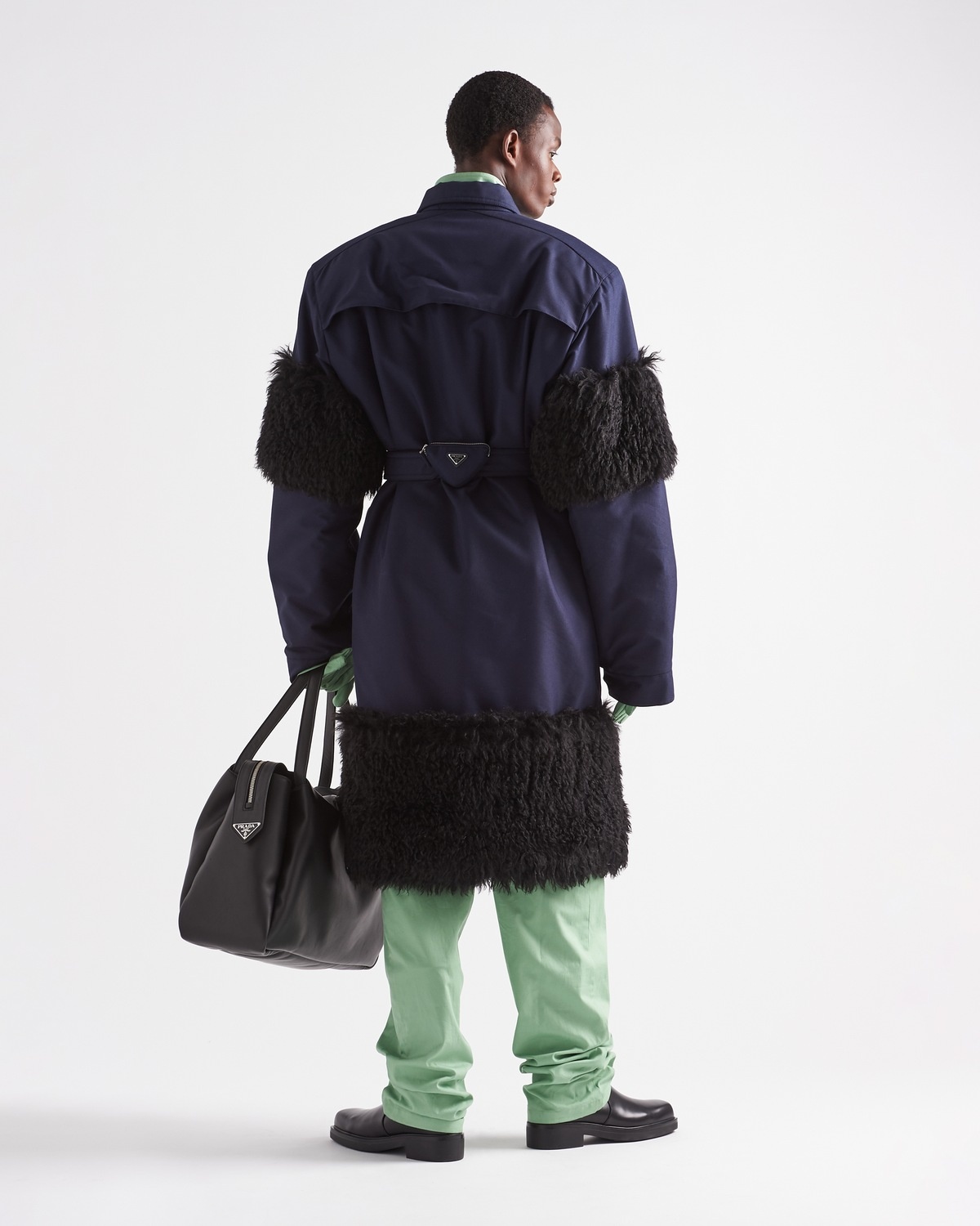 Technical fabric raincoat - 5