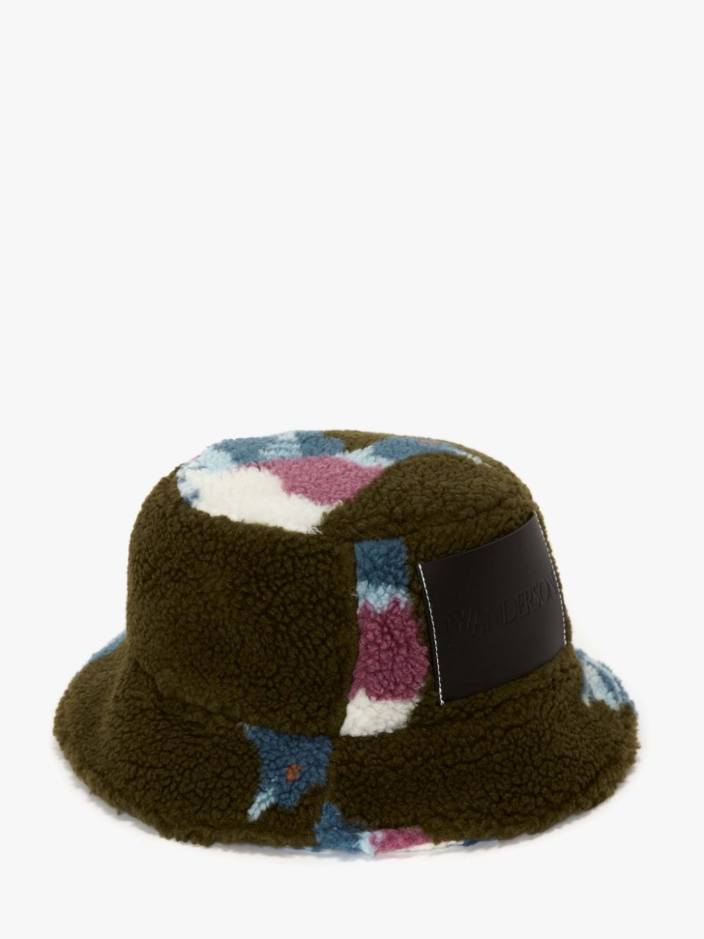 FLEECE BUCKET HAT WITH PIGEON MOTIF - 3
