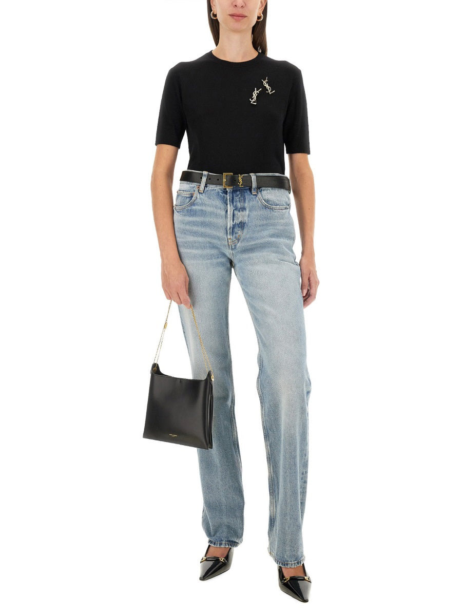 Saint Laurent Women Pullover T-Shirt - 2