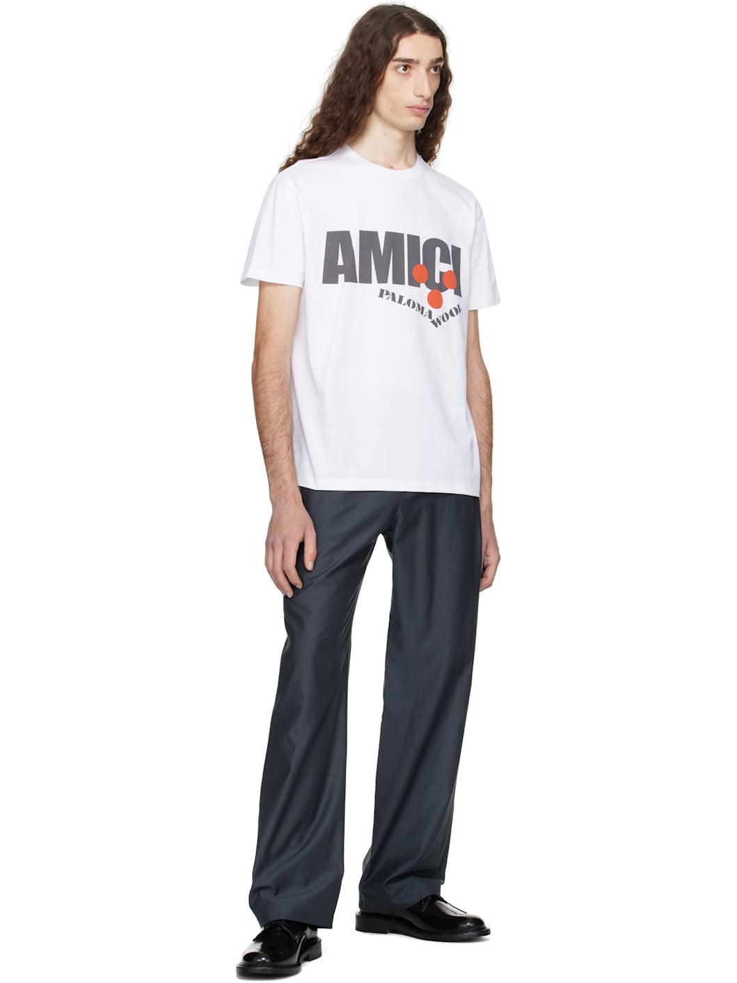 White 'Amici' T-shirt - 4