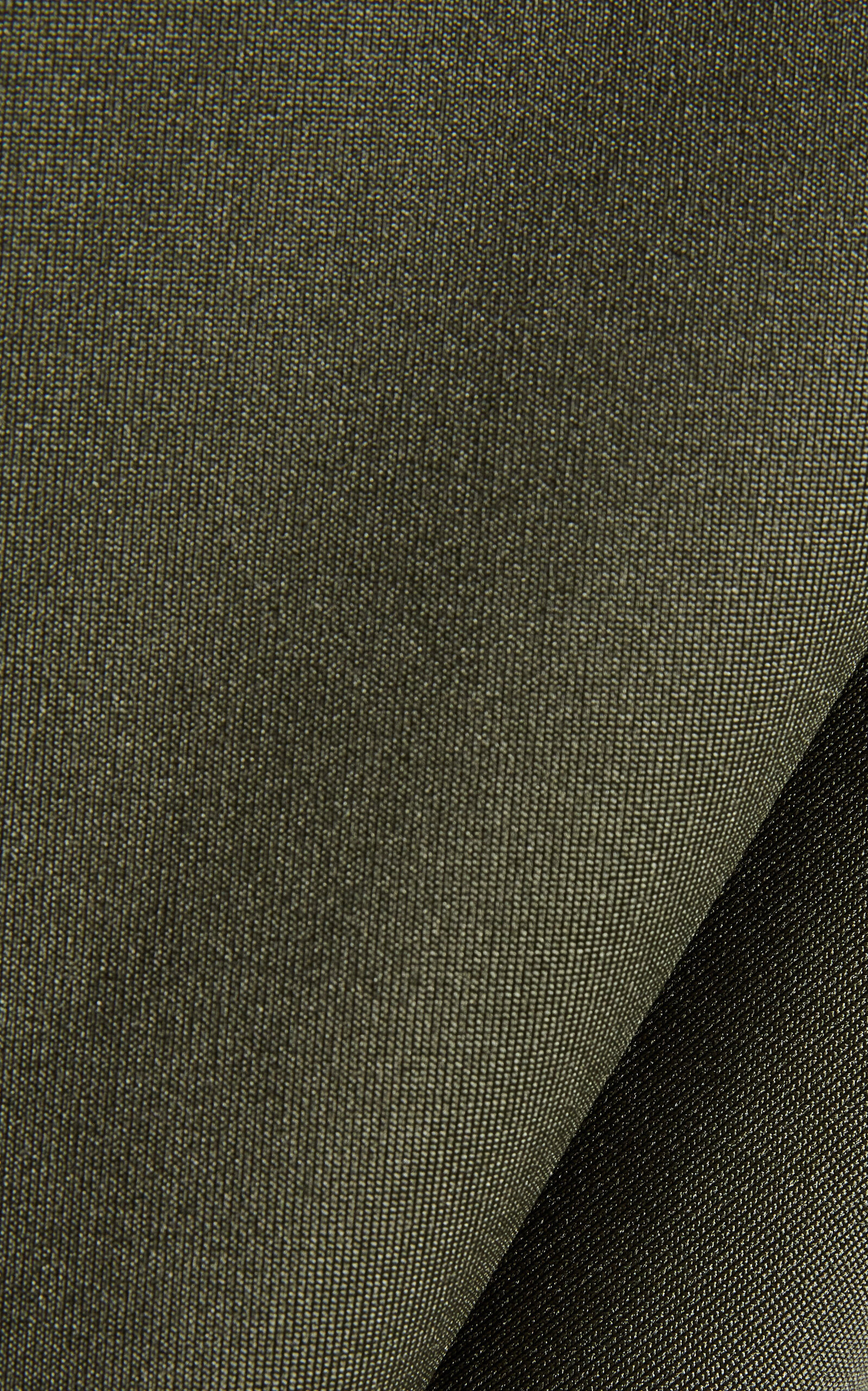 Gathered Waist Shirt Dress olive - 2