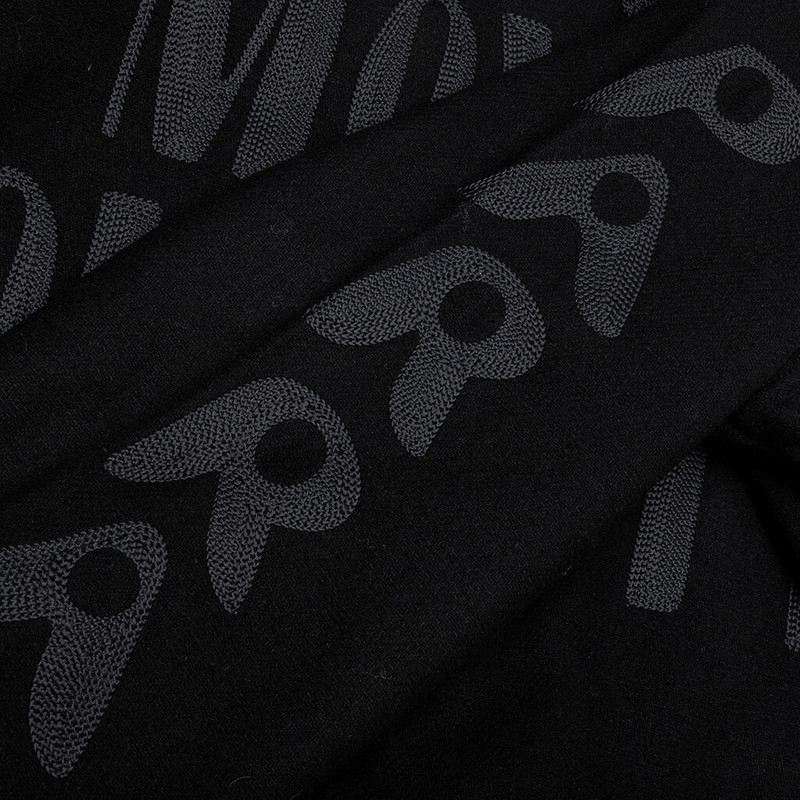 NOT MOVIE QUALITY VARSITY JACKET - BLACK 6