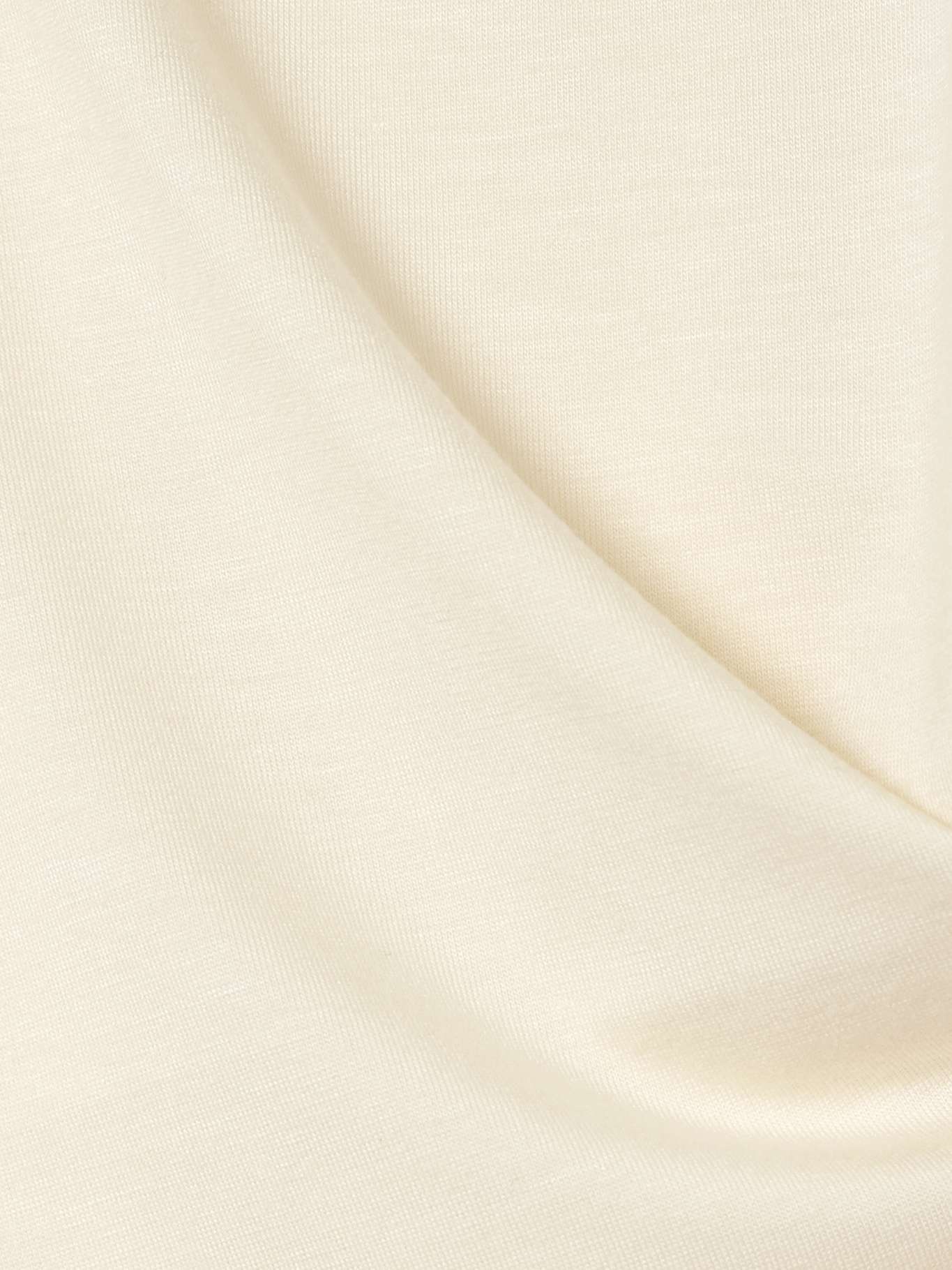 Stretch-modal jersey T-shirt Cream - 5