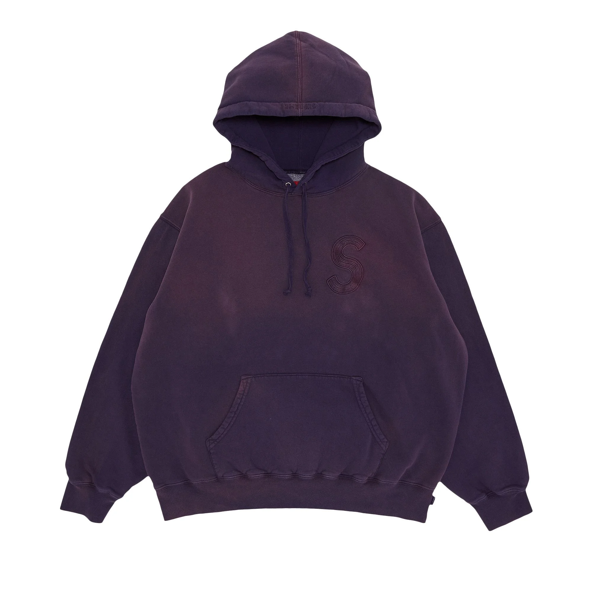 Supreme Overdyed S Logo HoodedSweatshirt Supreme Overdyed S Logo 