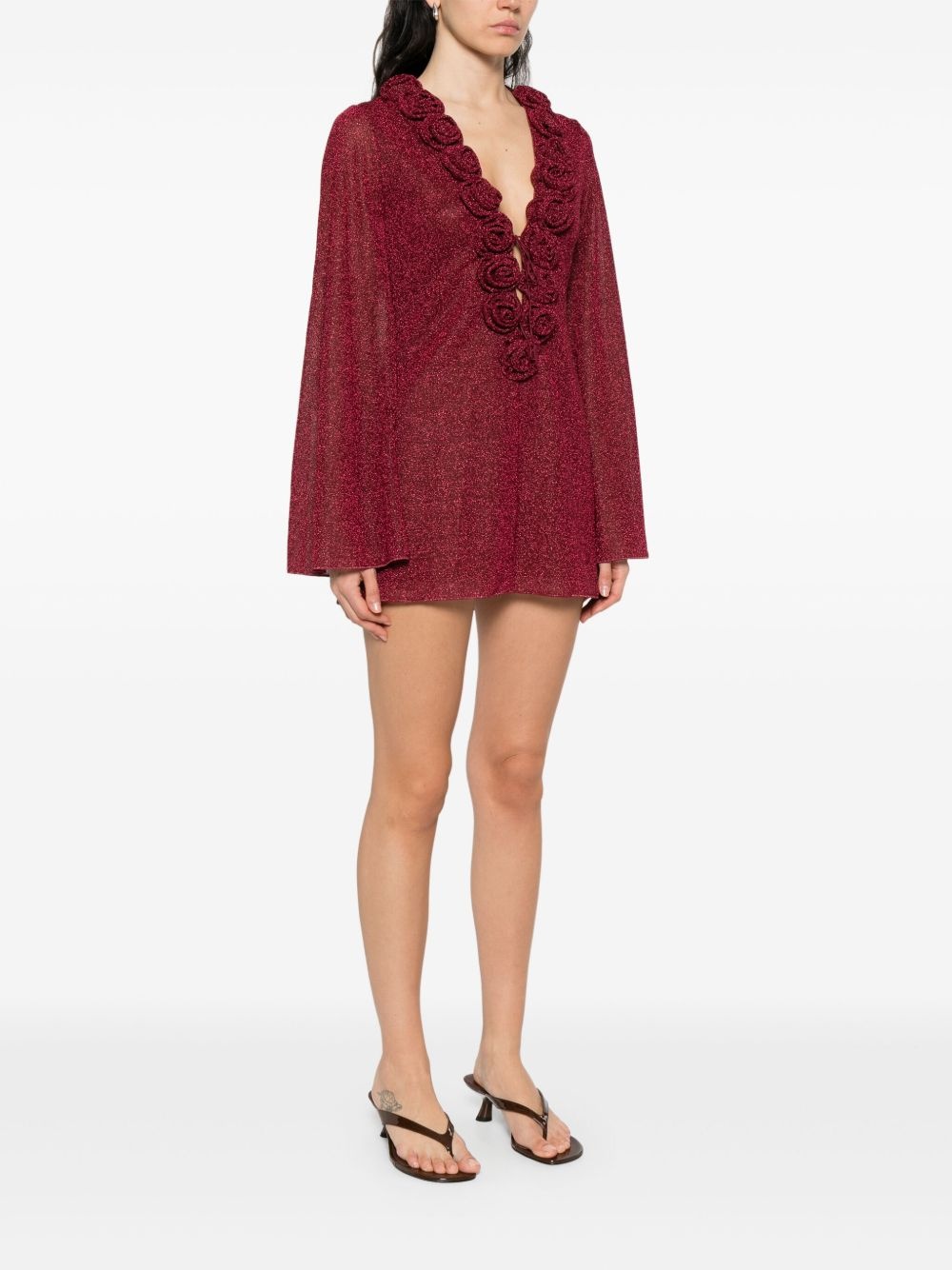 Lumière Rose mini dress - 3