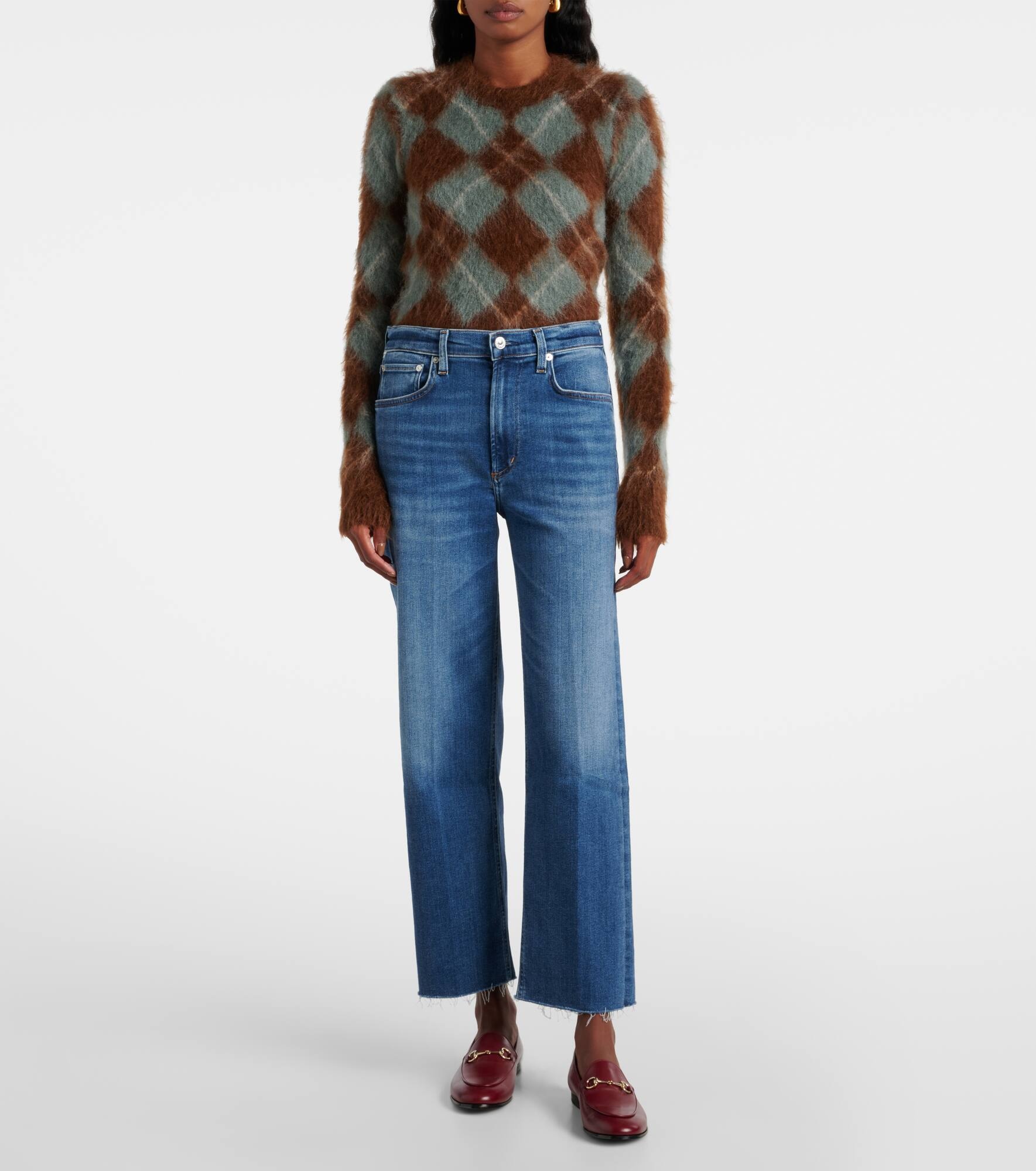 Palma high-rise straight jeans - 7