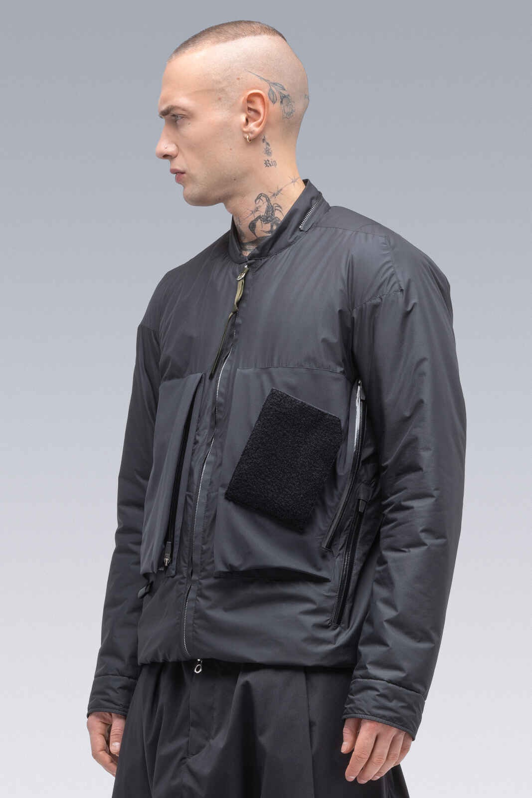 J83-WS 2L Gore-Tex Infinium™ Windstopper® Climashield® Jacket Black - 6