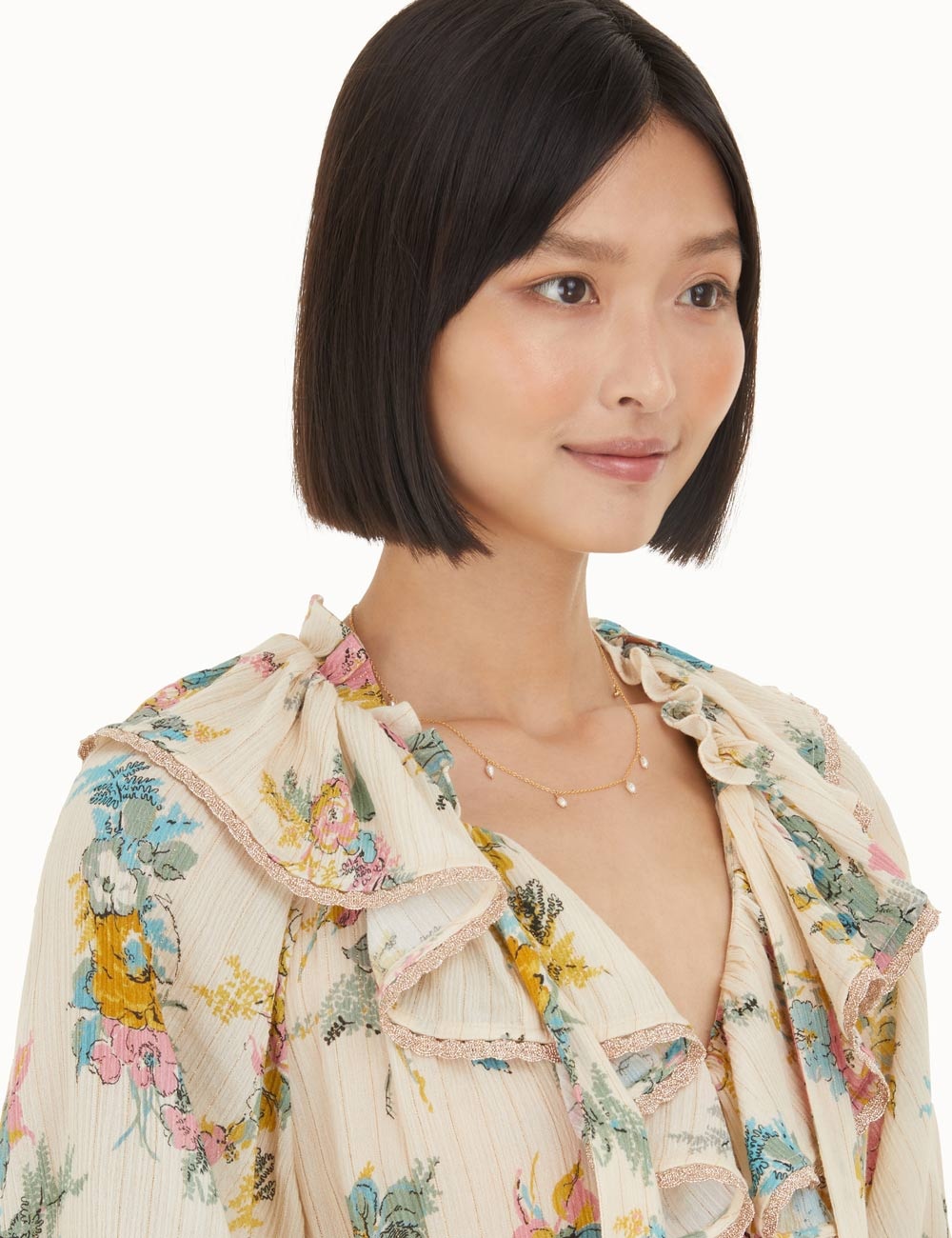 PEARL DROPS NECKLACE - 4