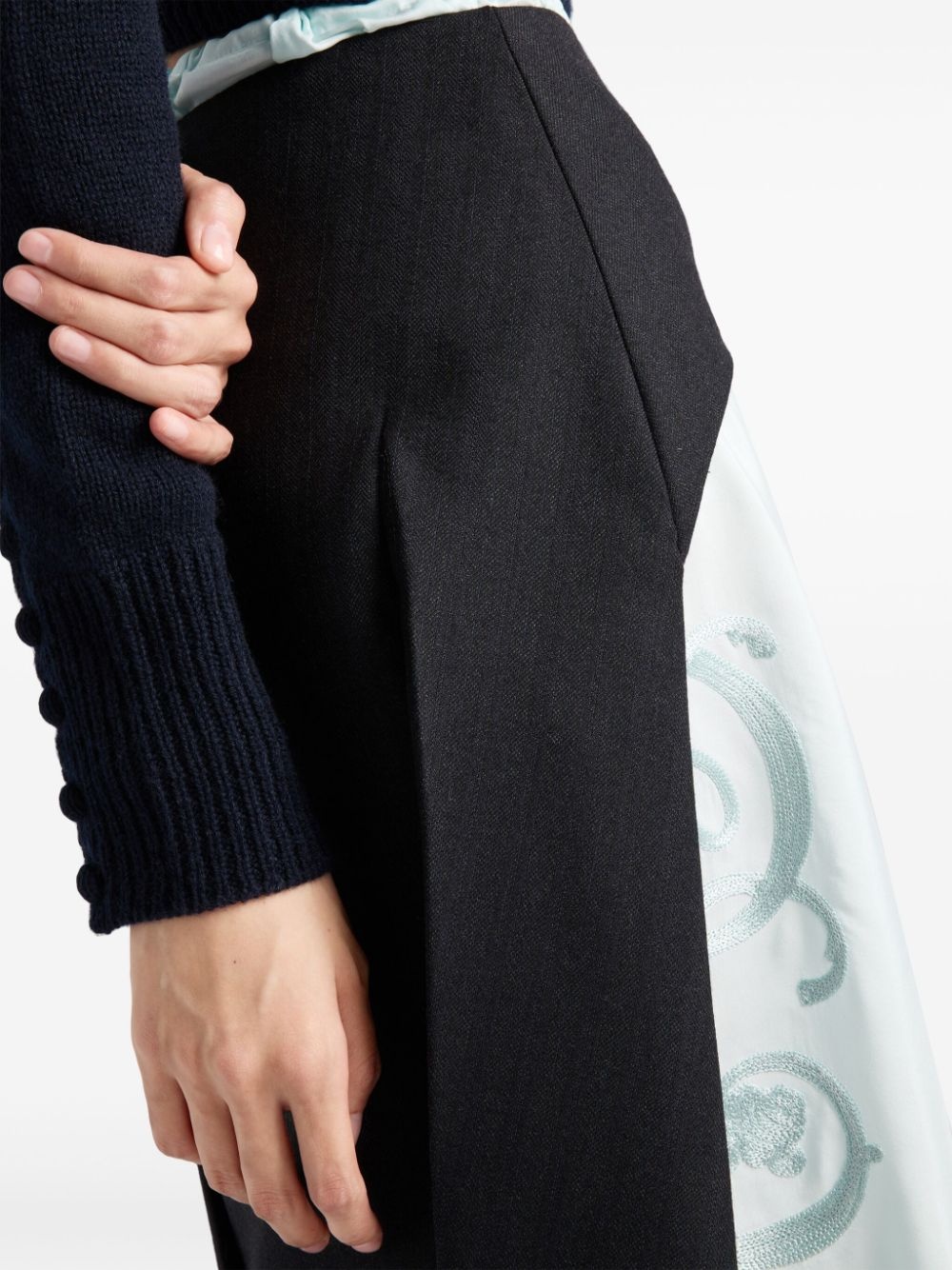 deconstructed midi-skirt - 6