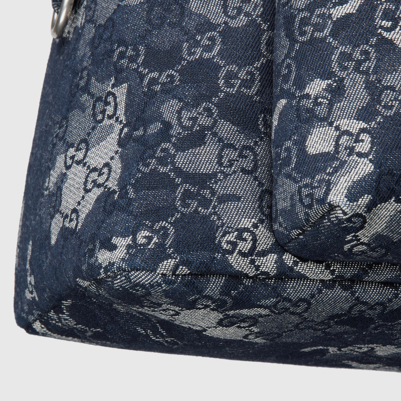 GG denim large backpack 8