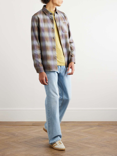 A.P.C. Trek Checked Cotton-Flannel Shirt outlook