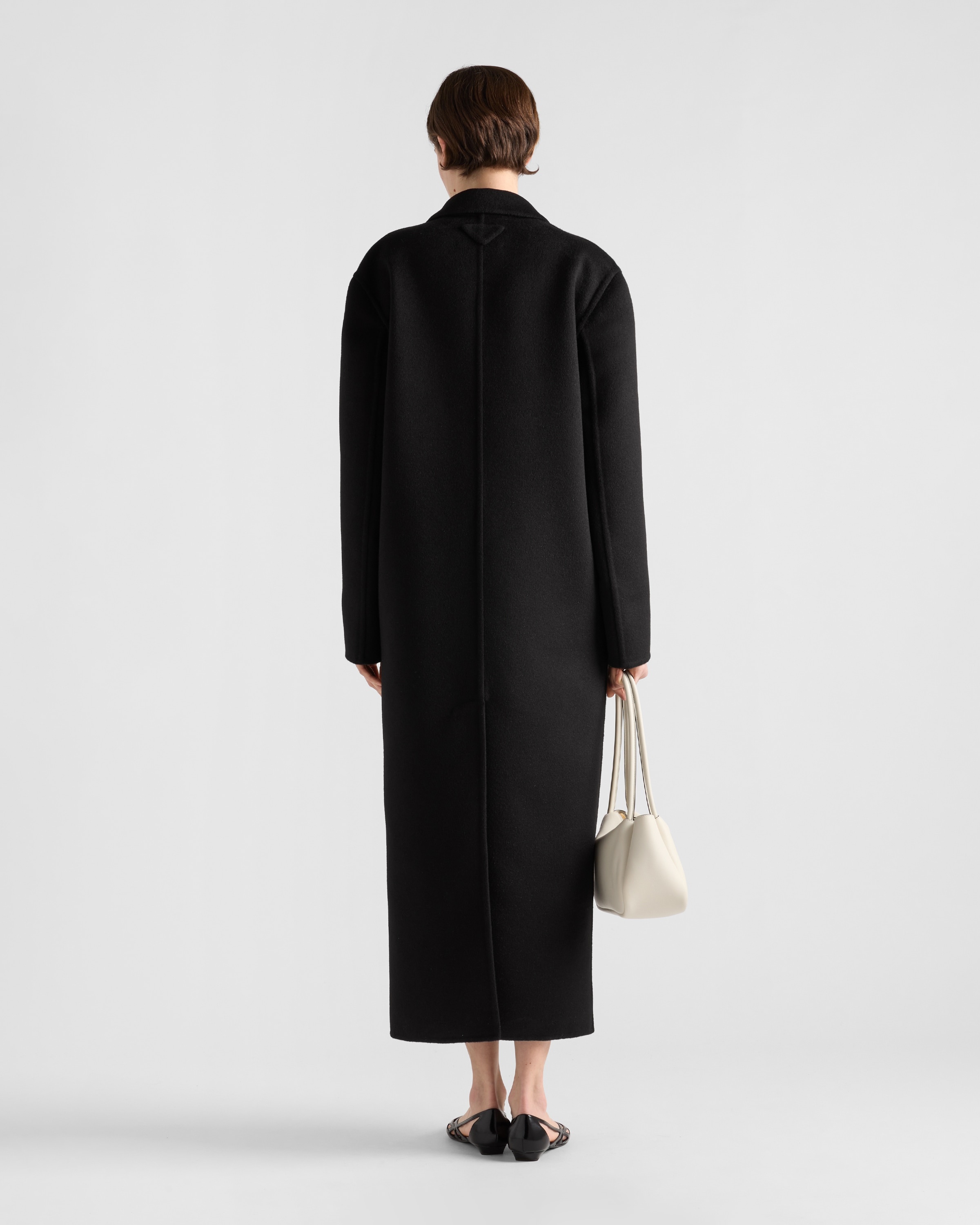 Single-breasted cashgora coat - 5