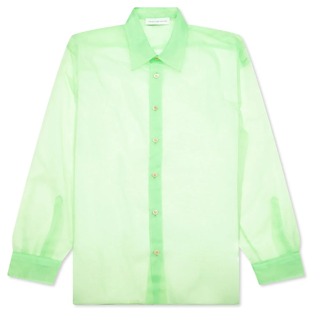 CROOM 1501 M.W. SHIRT - LIGHT GREEN - 1