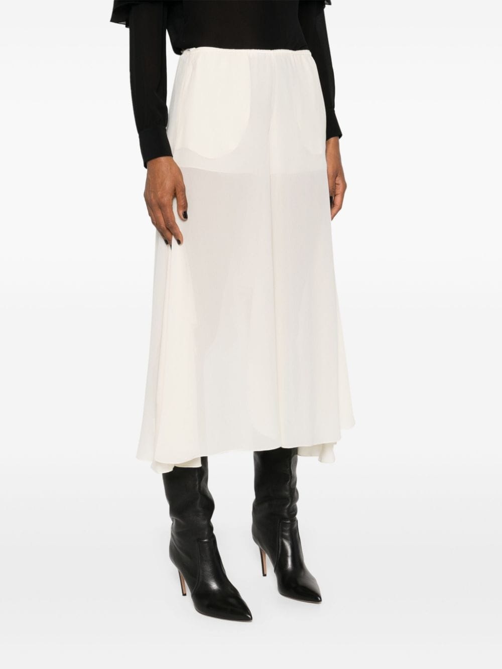gerogette cropped trousers - 3