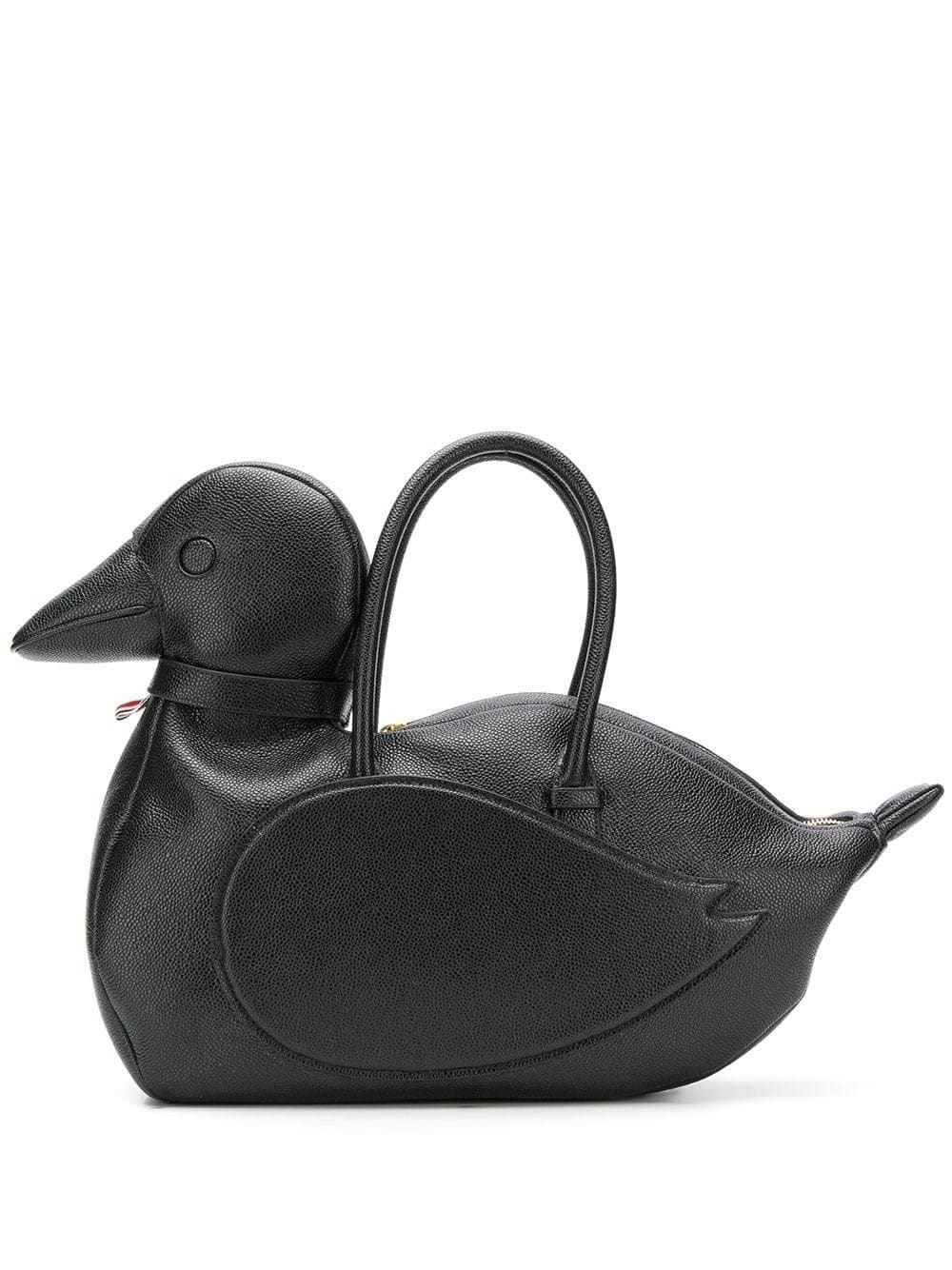 duck icon tote bag - 1