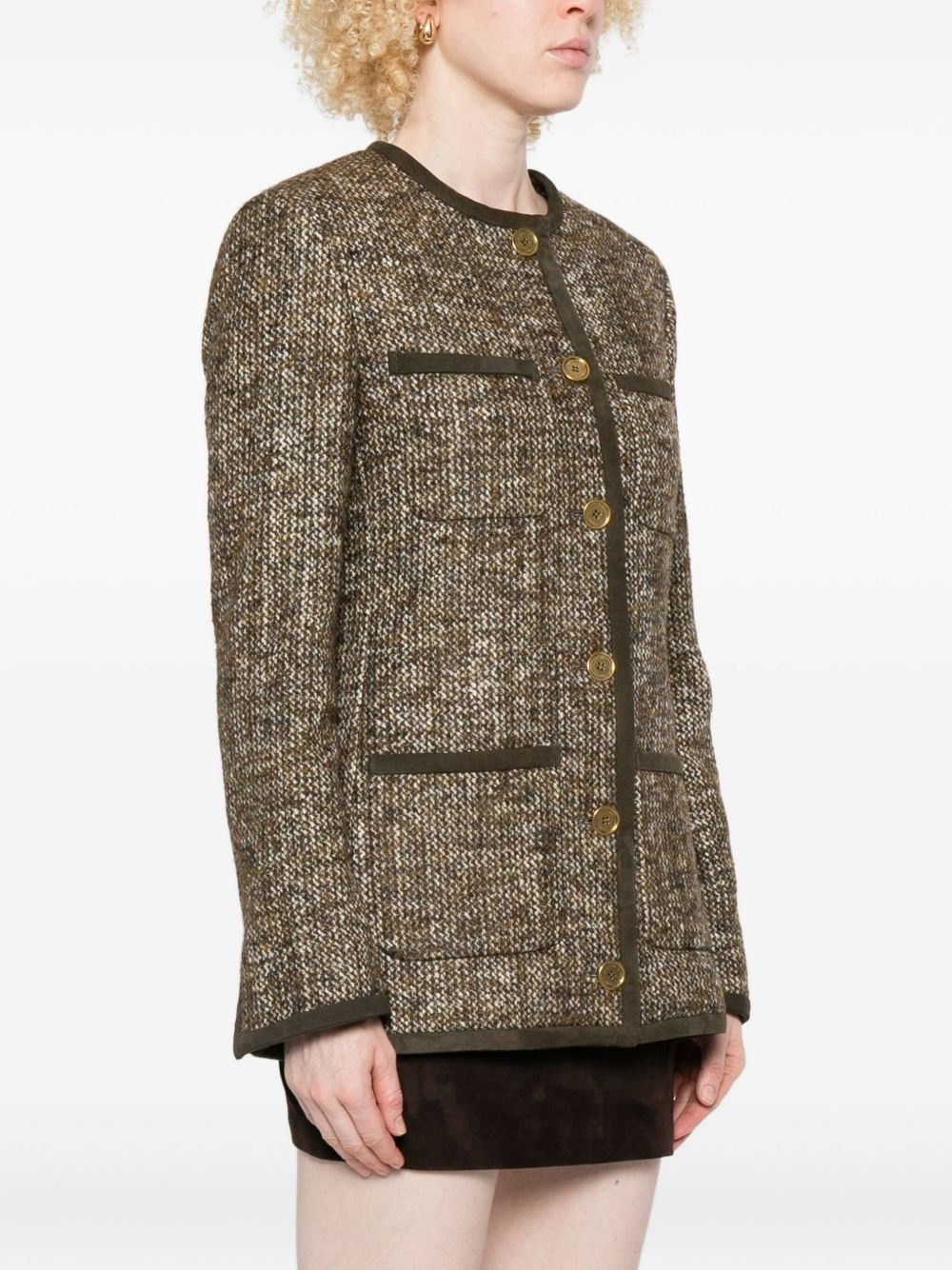 Wool blend jacket - 5