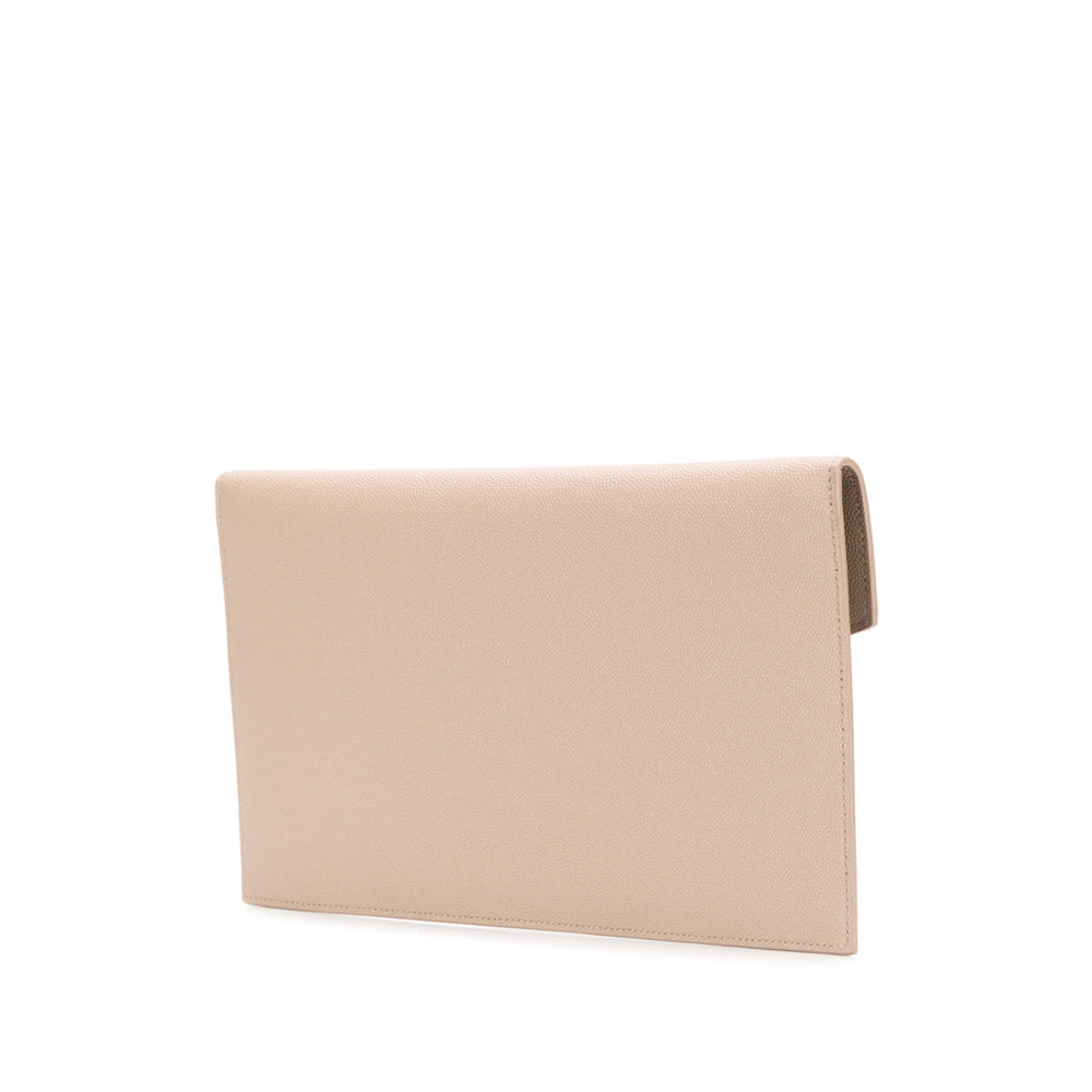 Saint Laurent Neutrals Clutch Bags Women - 4