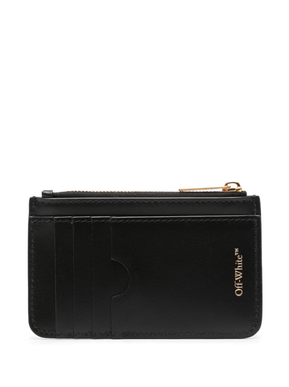 Jitney arrows-plaque leather wallet - 2